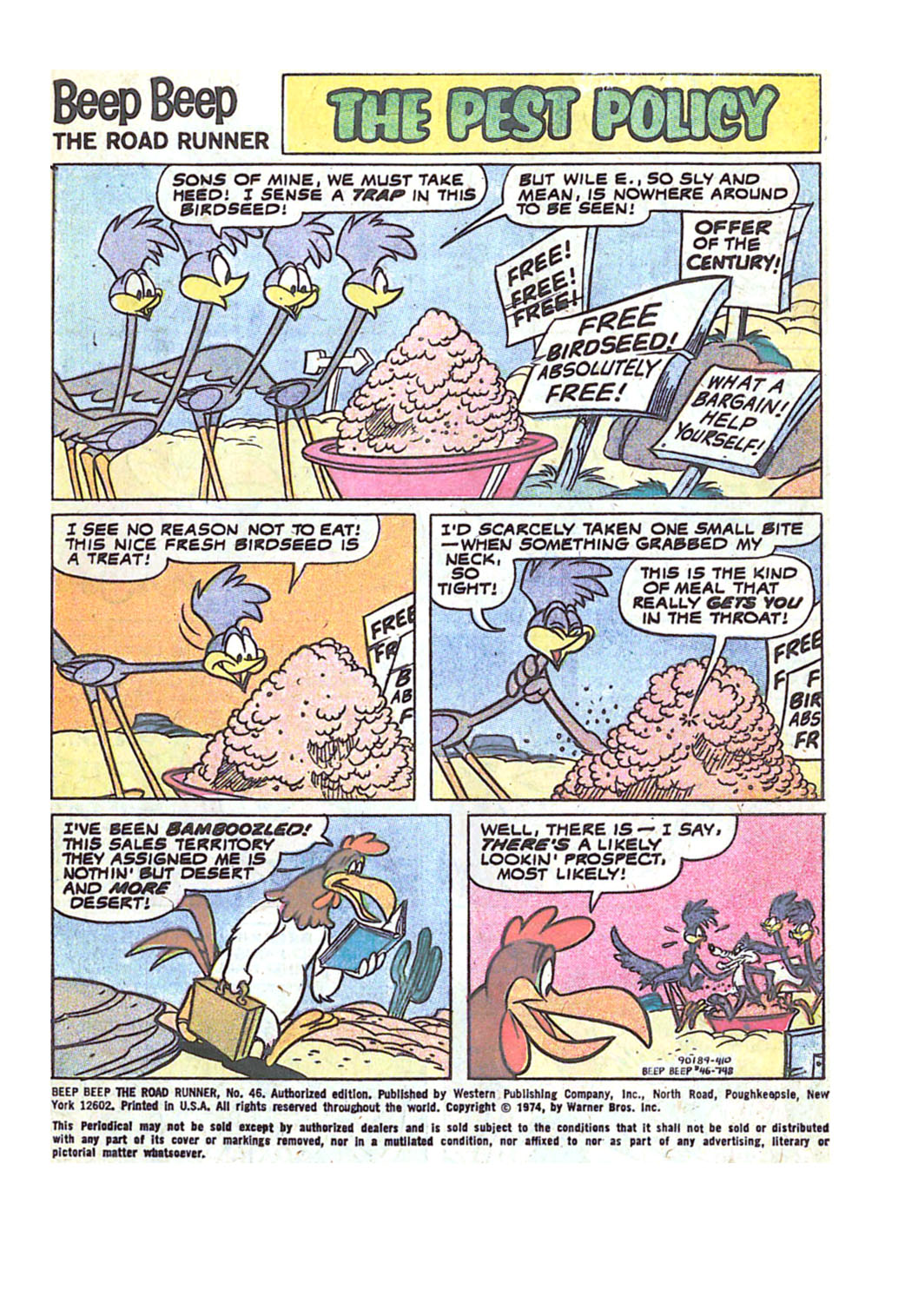 Read online Beep Beep The Road Runner comic -  Issue #46 - 3