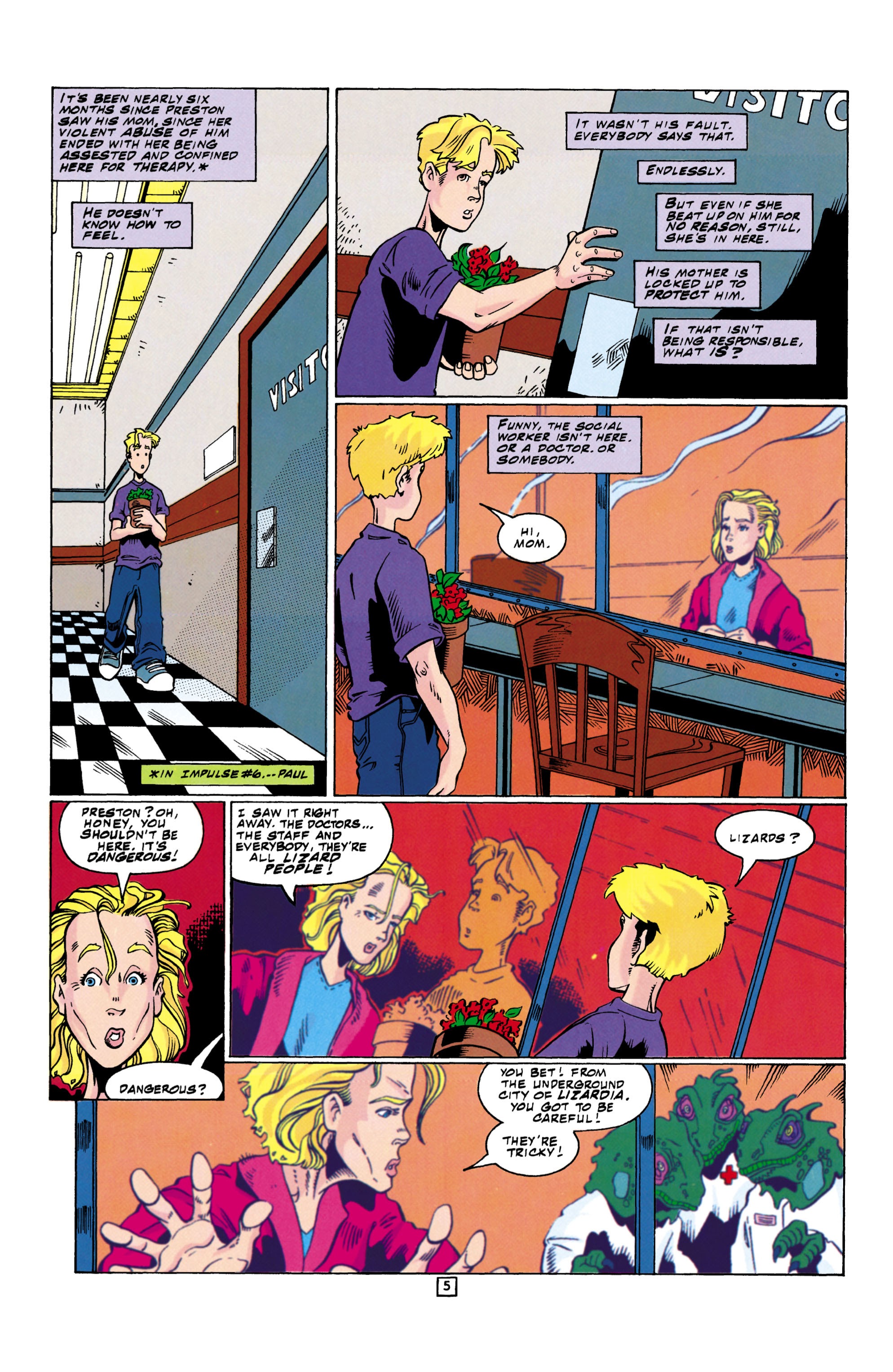 Read online Impulse (1995) comic -  Issue #32 - 6