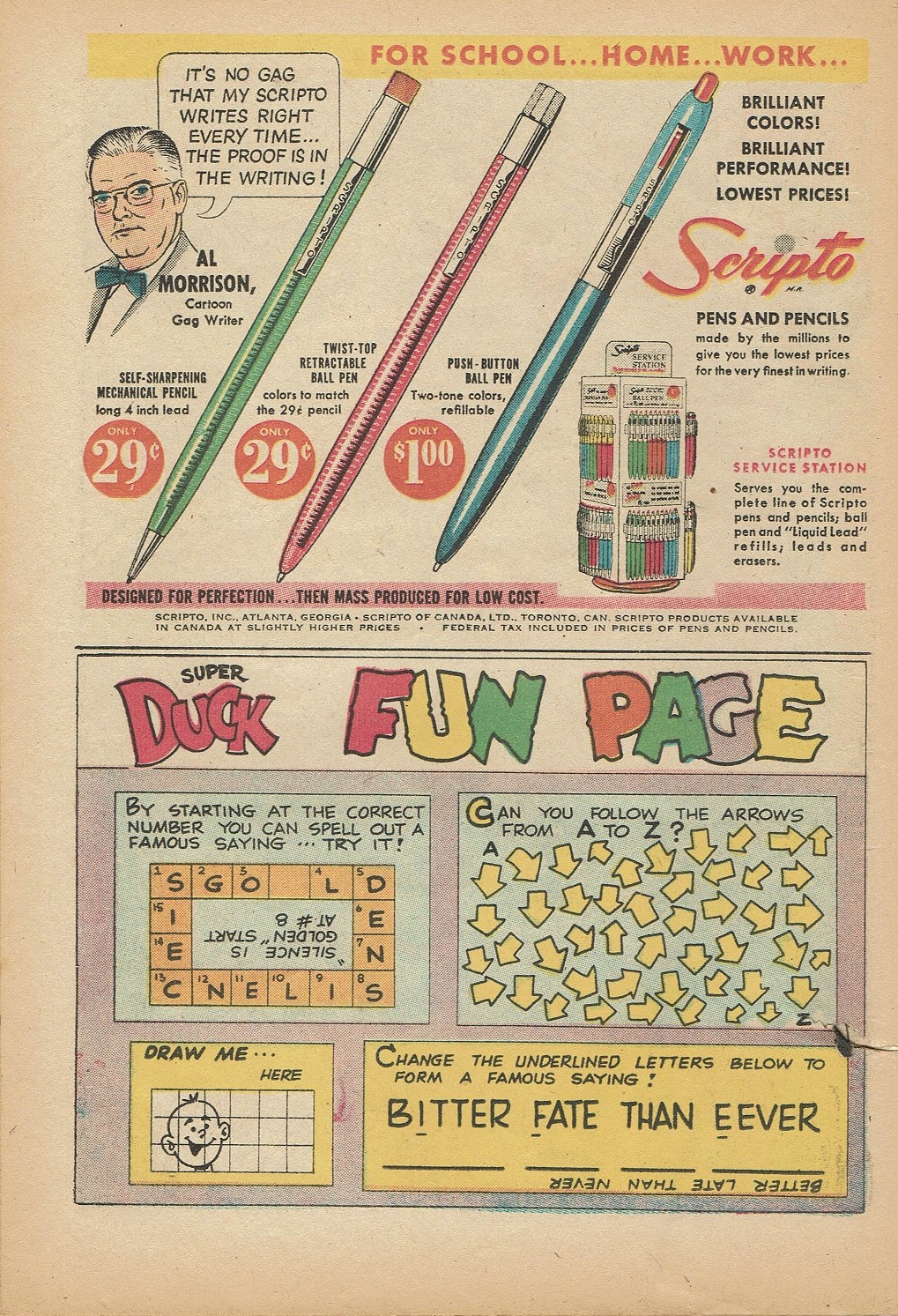 Read online Super Duck Comics comic -  Issue #68 - 22