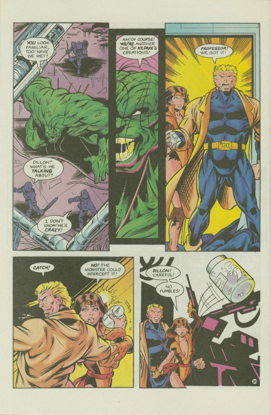 Read online Ex-Mutants comic -  Issue #7 - 25