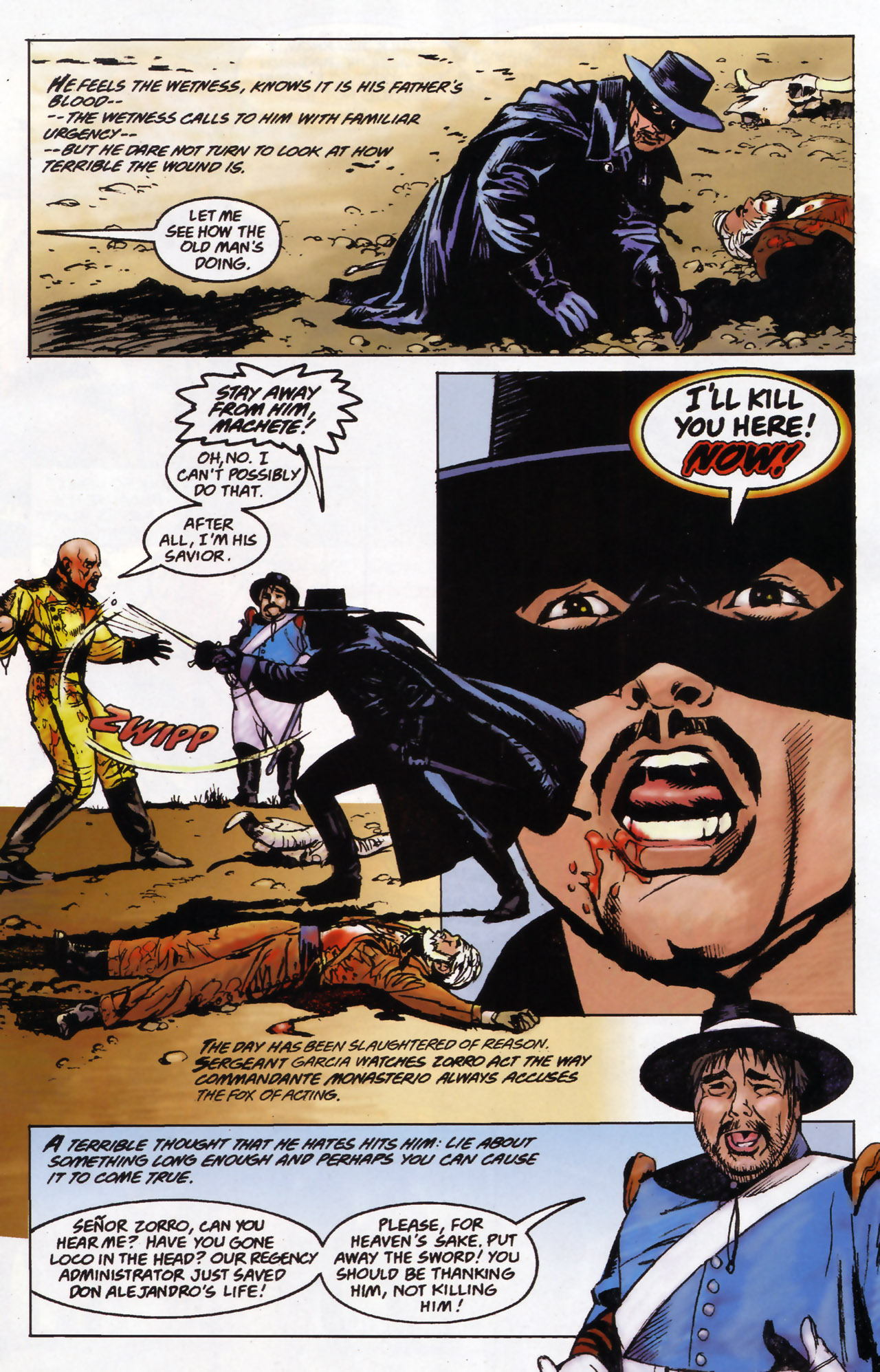 Read online Zorro: Matanzas comic -  Issue #3 - 10