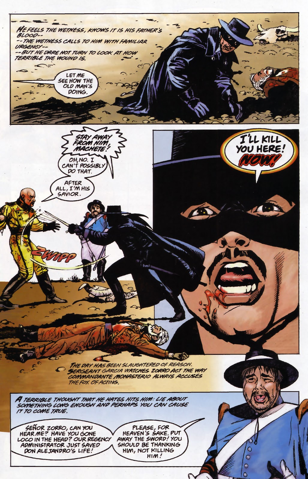 Zorro: Matanzas issue 3 - Page 10