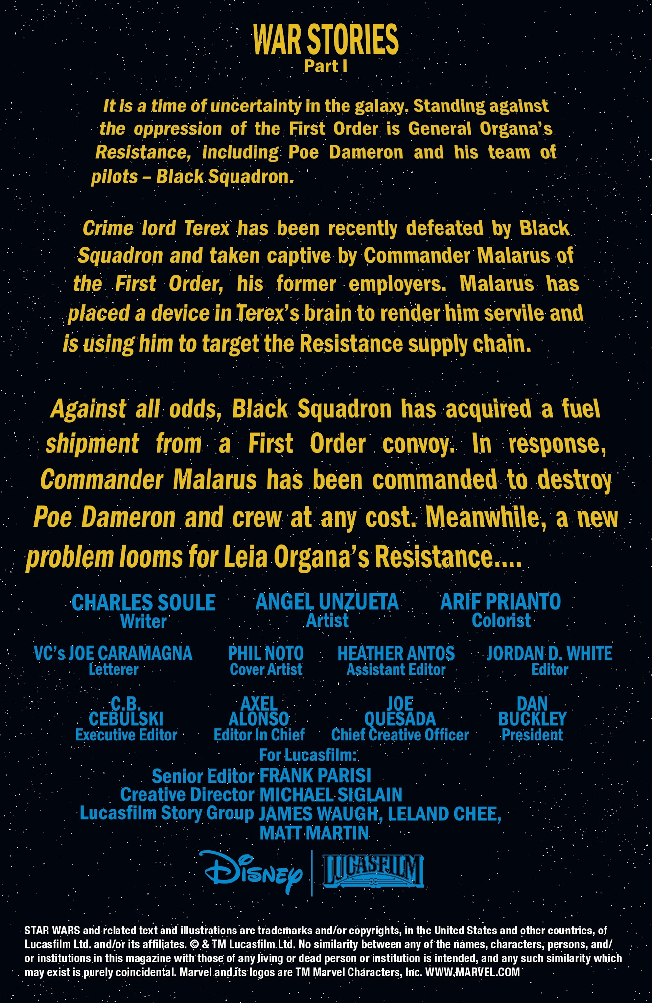 Read online Star Wars: Poe Dameron comic -  Issue #17 - 2