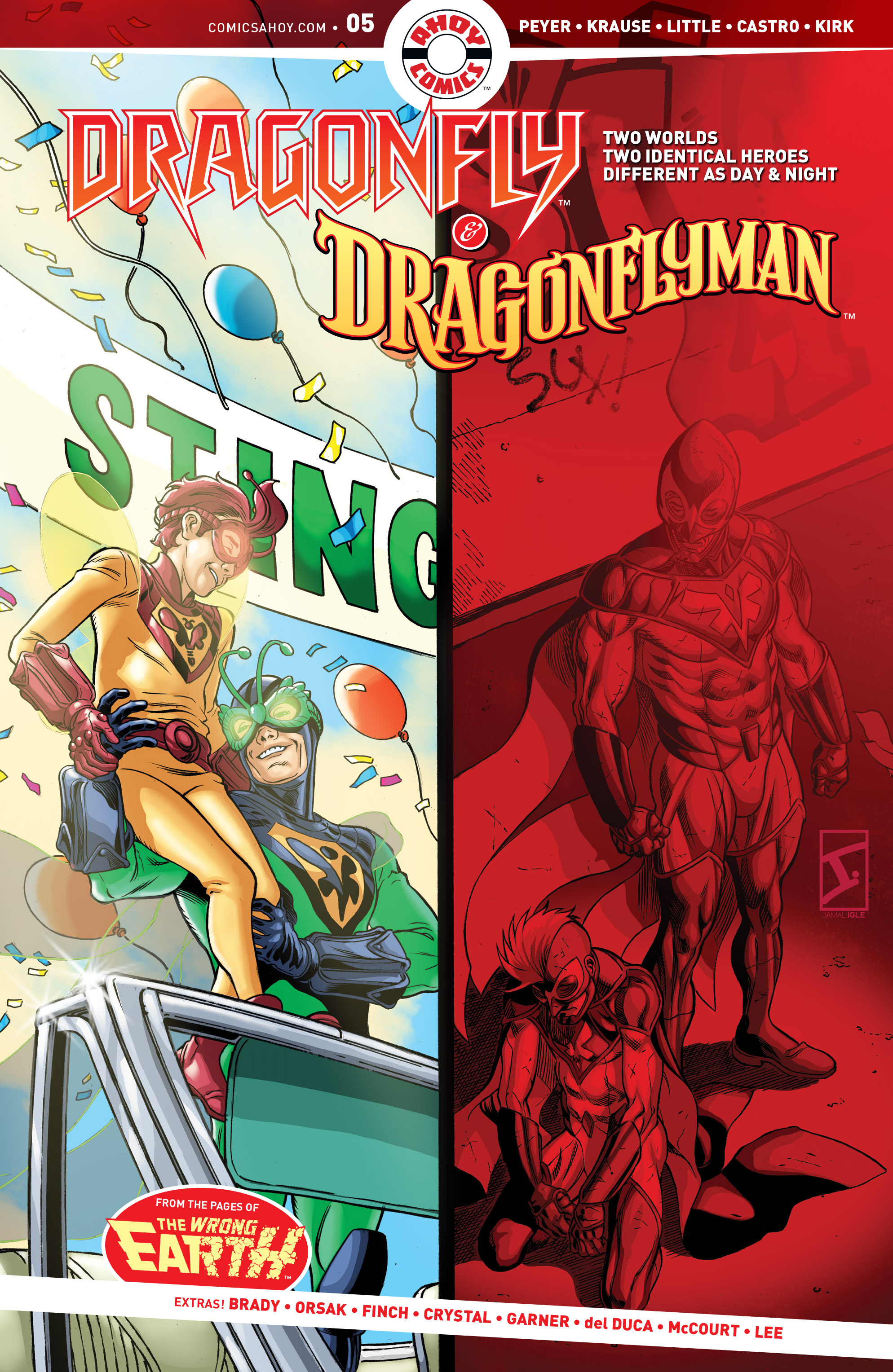 Read online Dragonfly & Dragonflyman comic -  Issue #5 - 1