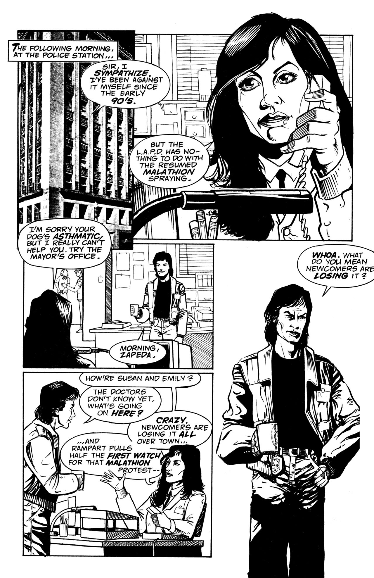 Read online Alien Nation: The Lost Episode comic -  Issue # Full - 10