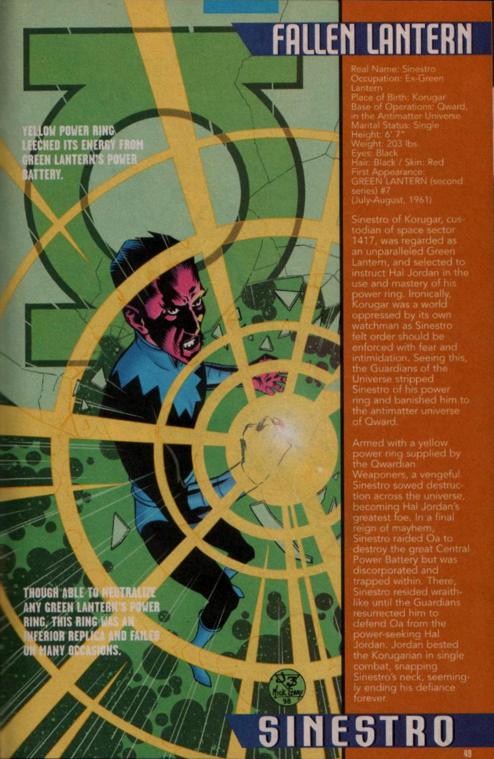 Read online Green Lantern Secret Files comic -  Issue #1 - 47