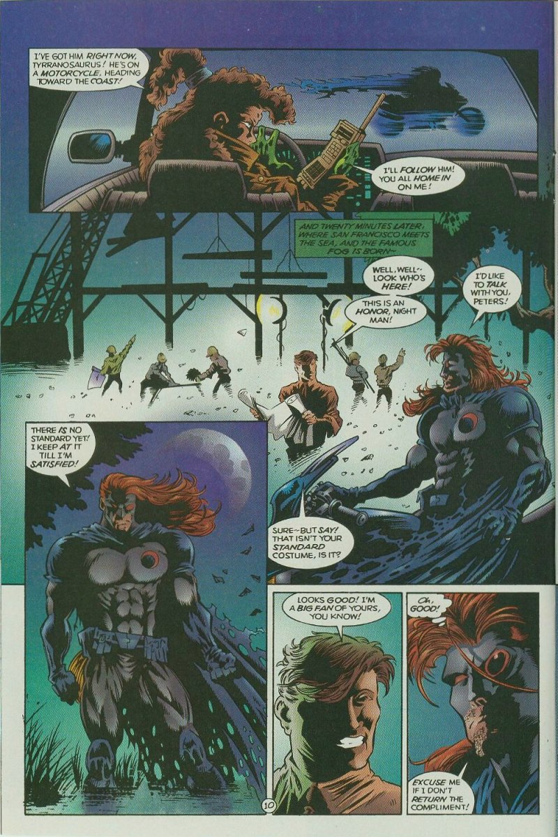 Read online The Night Man comic -  Issue #6 - 11