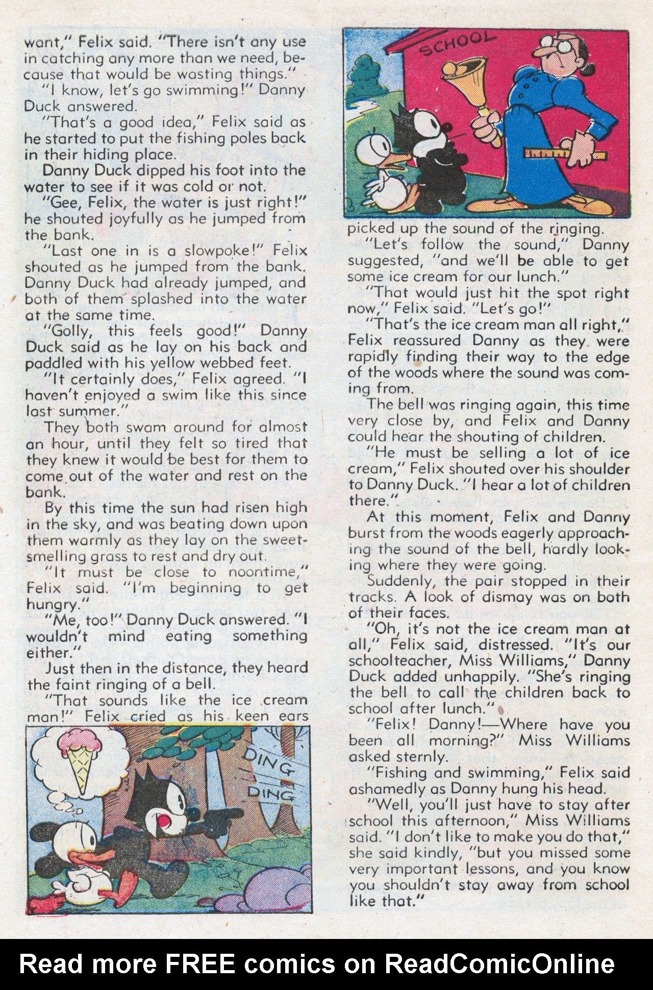 Read online Felix the Cat (1948) comic -  Issue #8 - 44