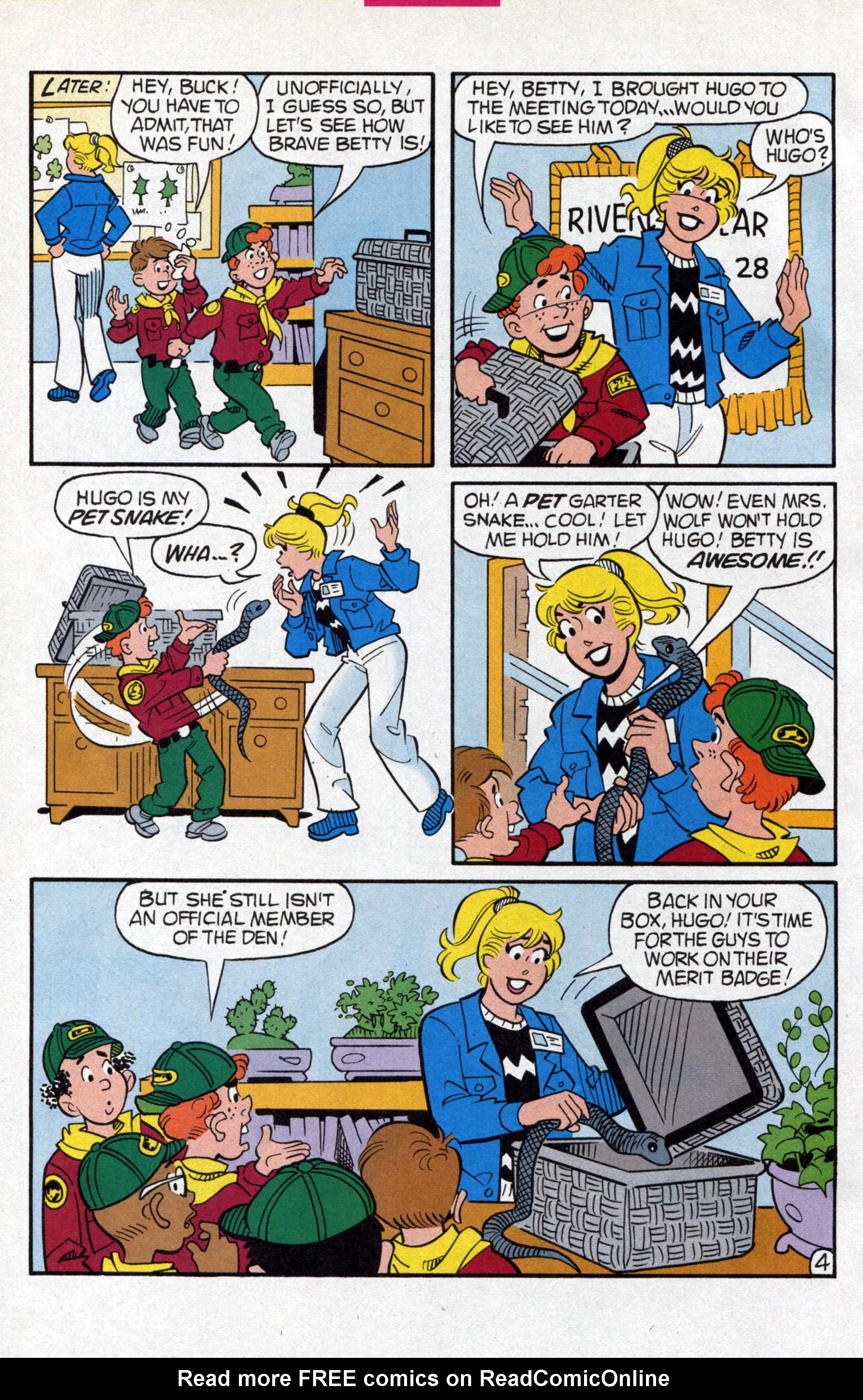 Read online Betty comic -  Issue #108 - 16