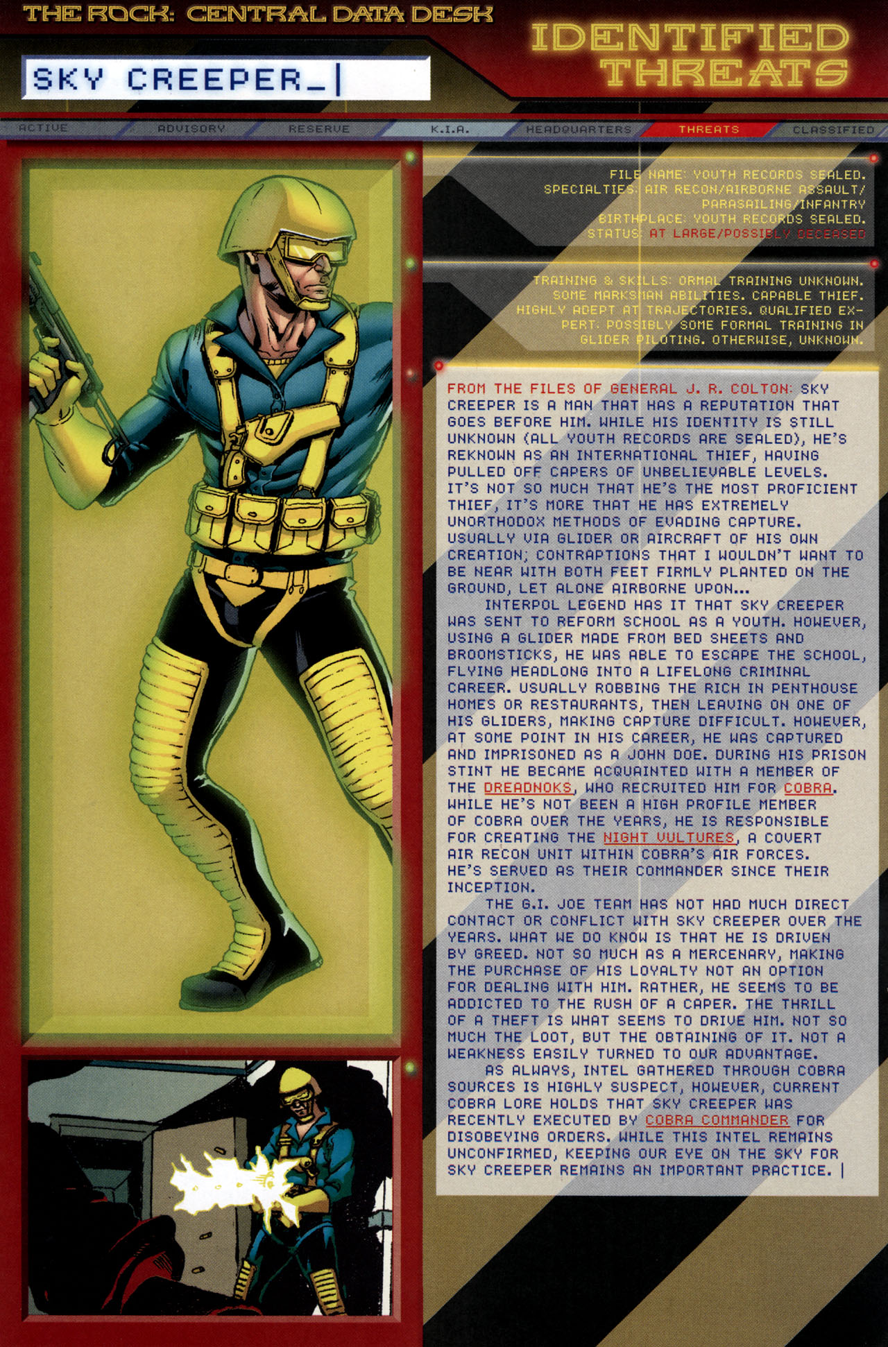 Read online G.I. Joe: Data Desk Handbook comic -  Issue #3 - 14