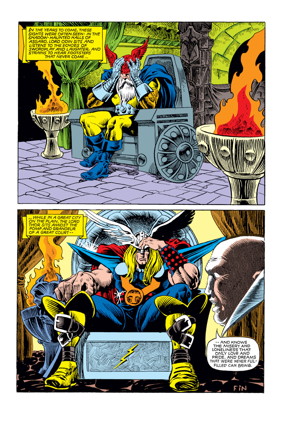 Read online What If? (1977) comic -  Issue #25 - Thor and the Avengers battled the gods - 33