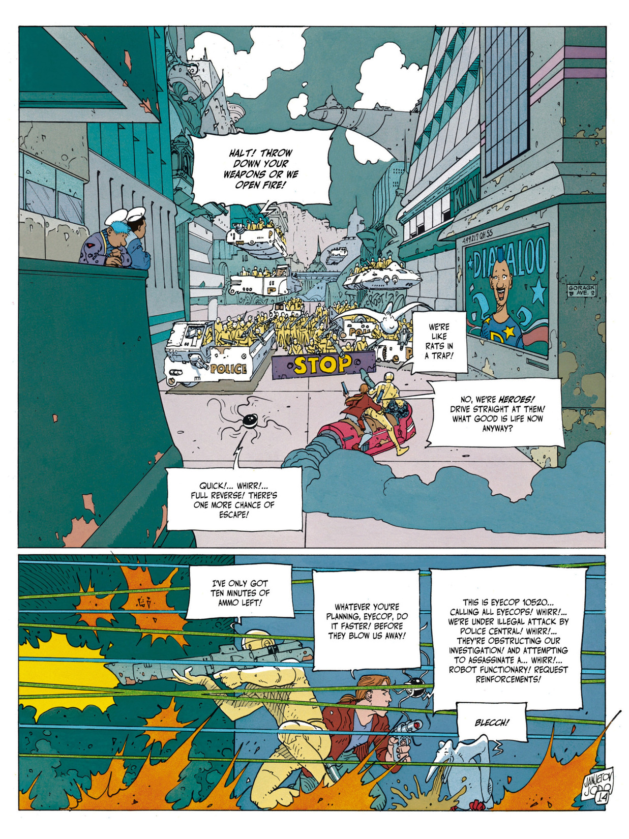 Read online Before the Incal comic -  Issue #3 - 17