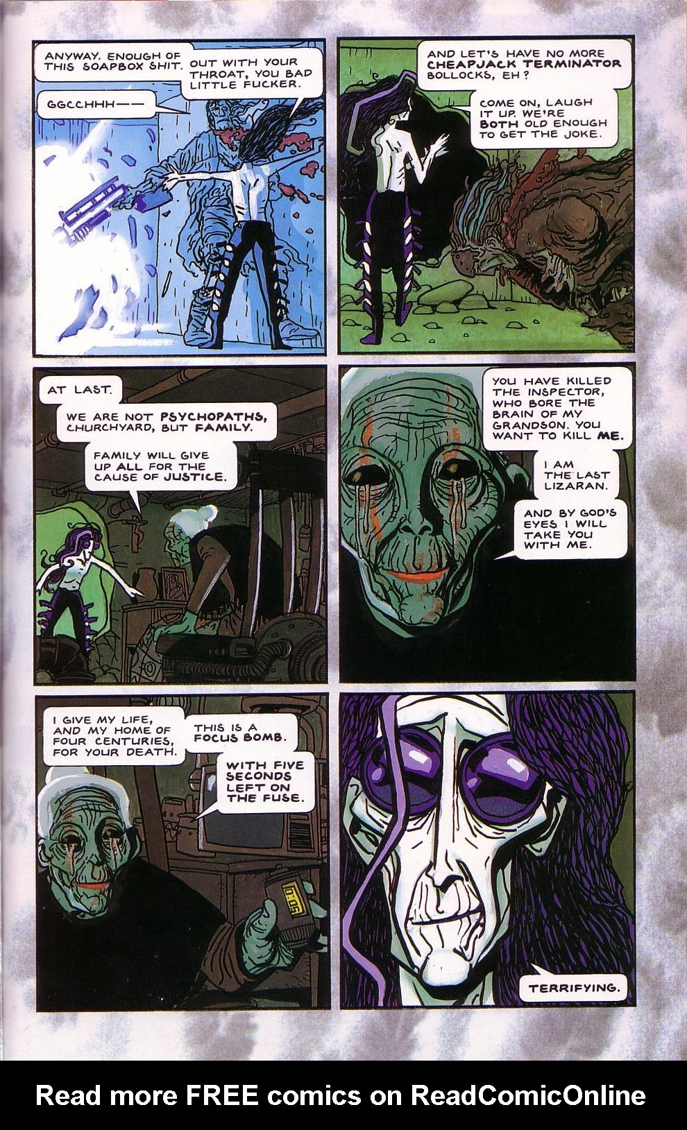 Read online Lazarus Churchyard: The Final Cut comic -  Issue # TPB - 102