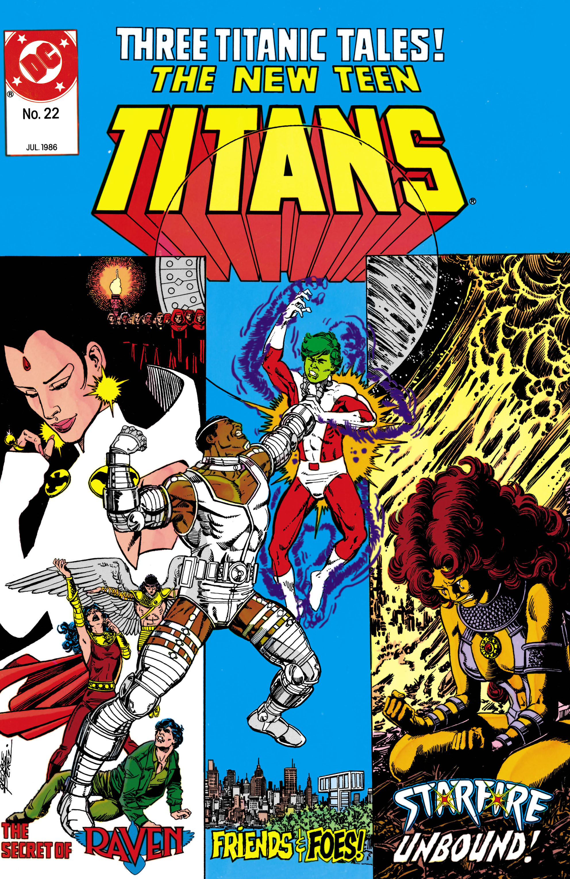 Read online The New Teen Titans (1984) comic -  Issue #22 - 1