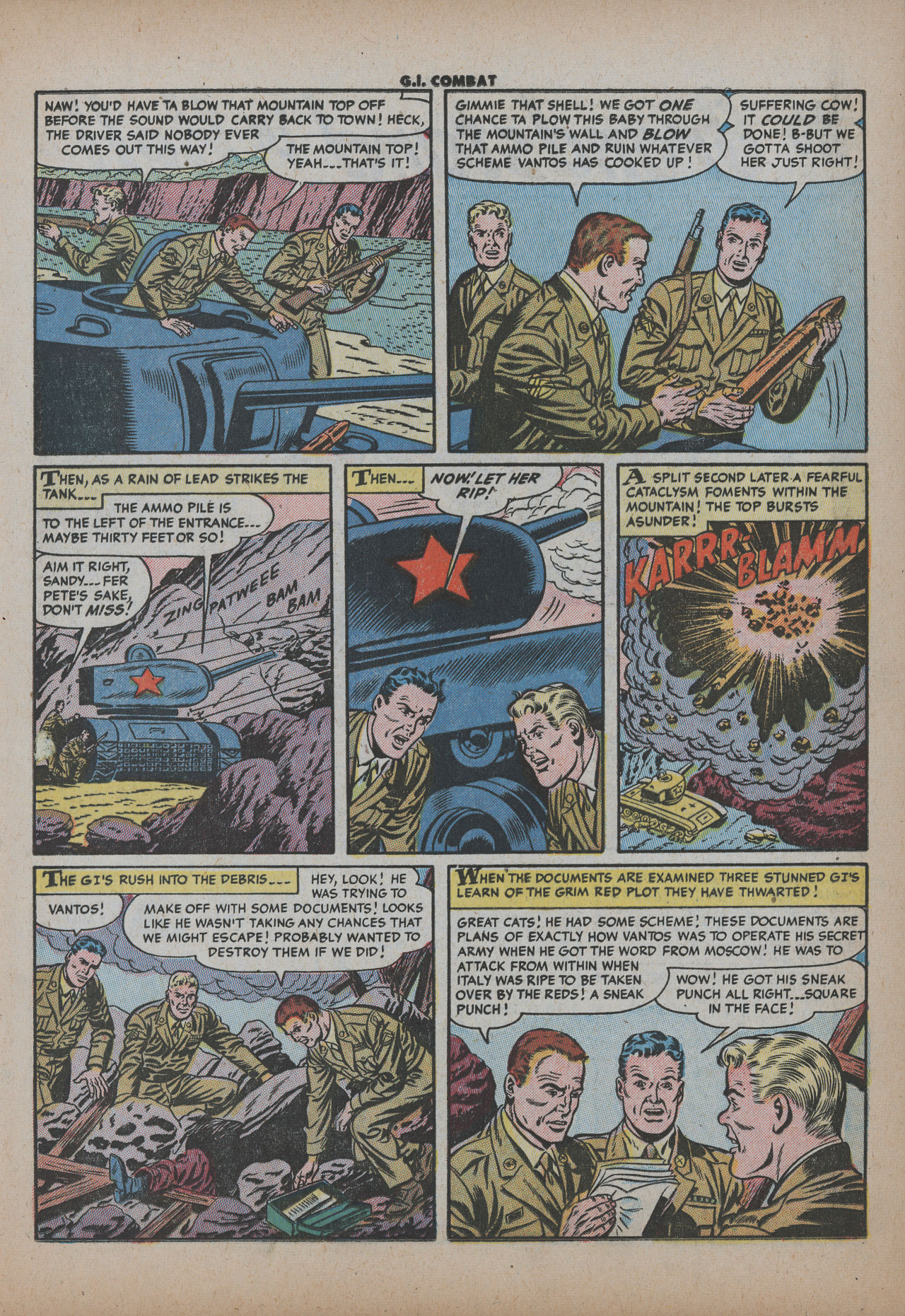 Read online G.I. Combat (1952) comic -  Issue #23 - 17