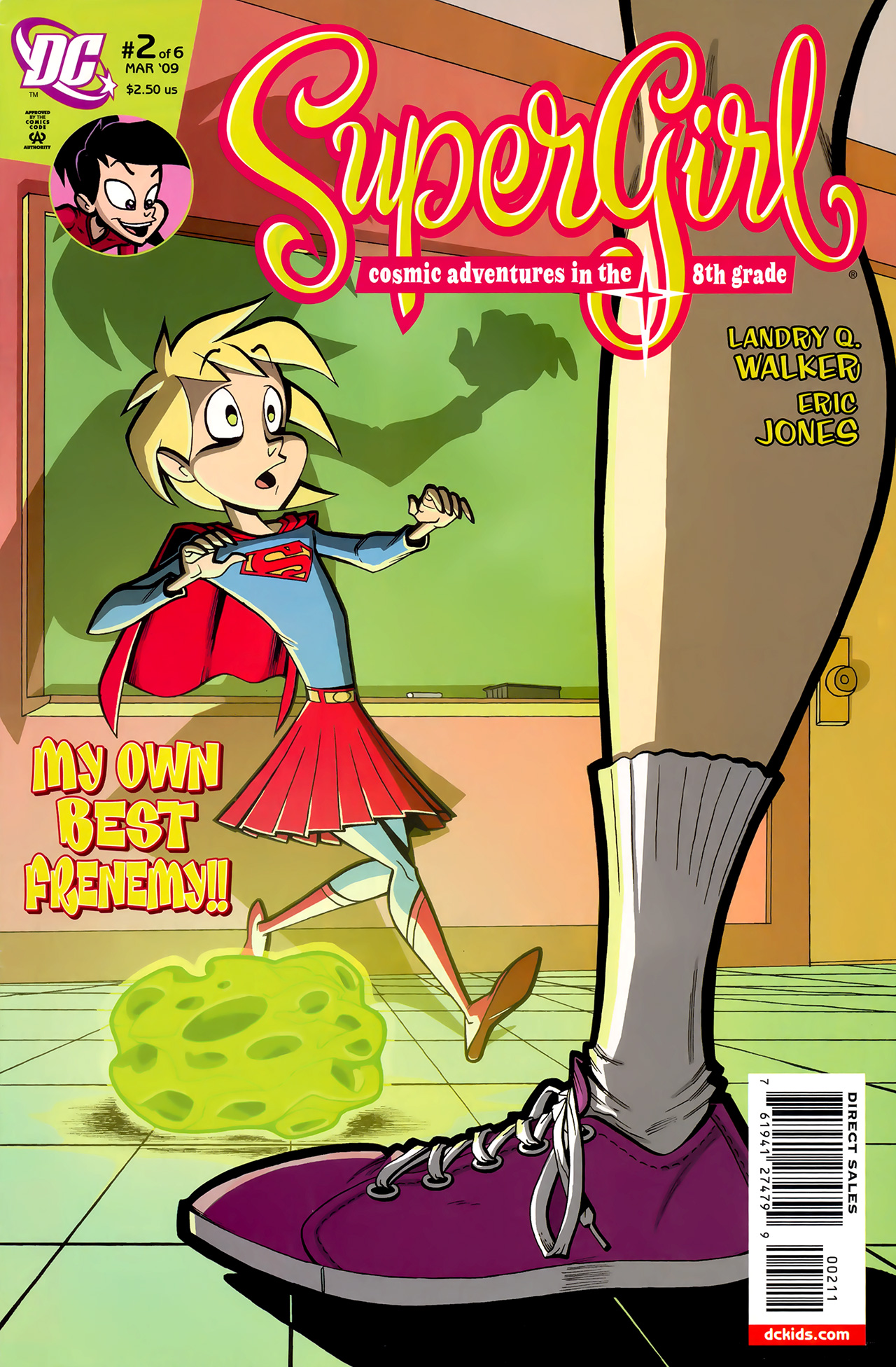 Supergirl: Cosmic Adventures in the 8th Grade Issue #2 #2 - English 1