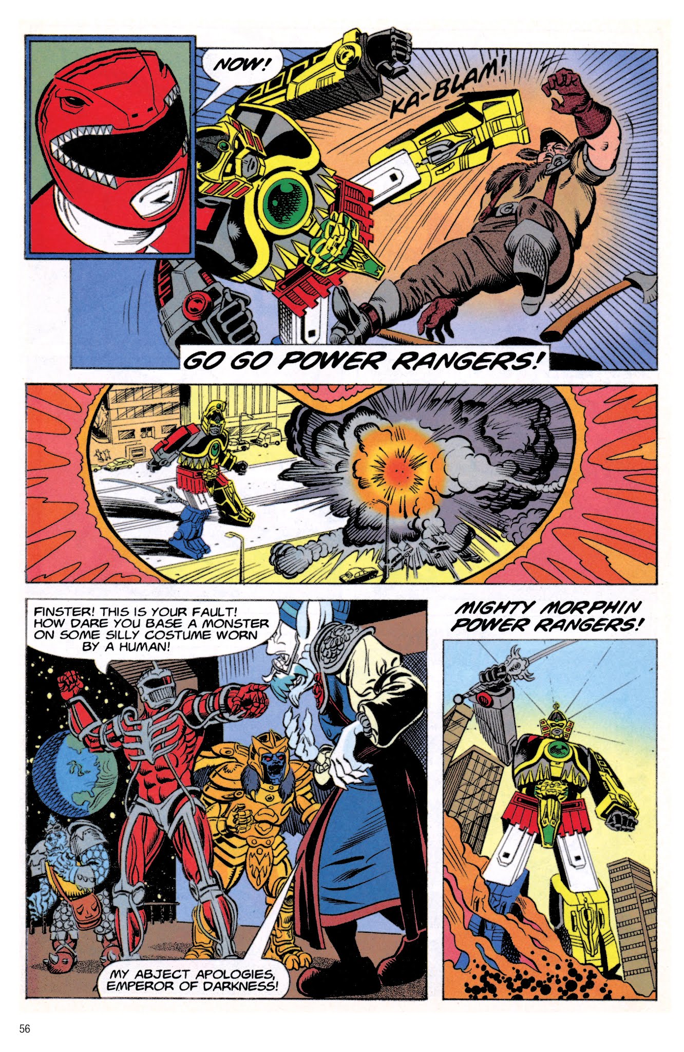 Read online Mighty Morphin Power Rangers Archive comic -  Issue # TPB 1 (Part 1) - 56