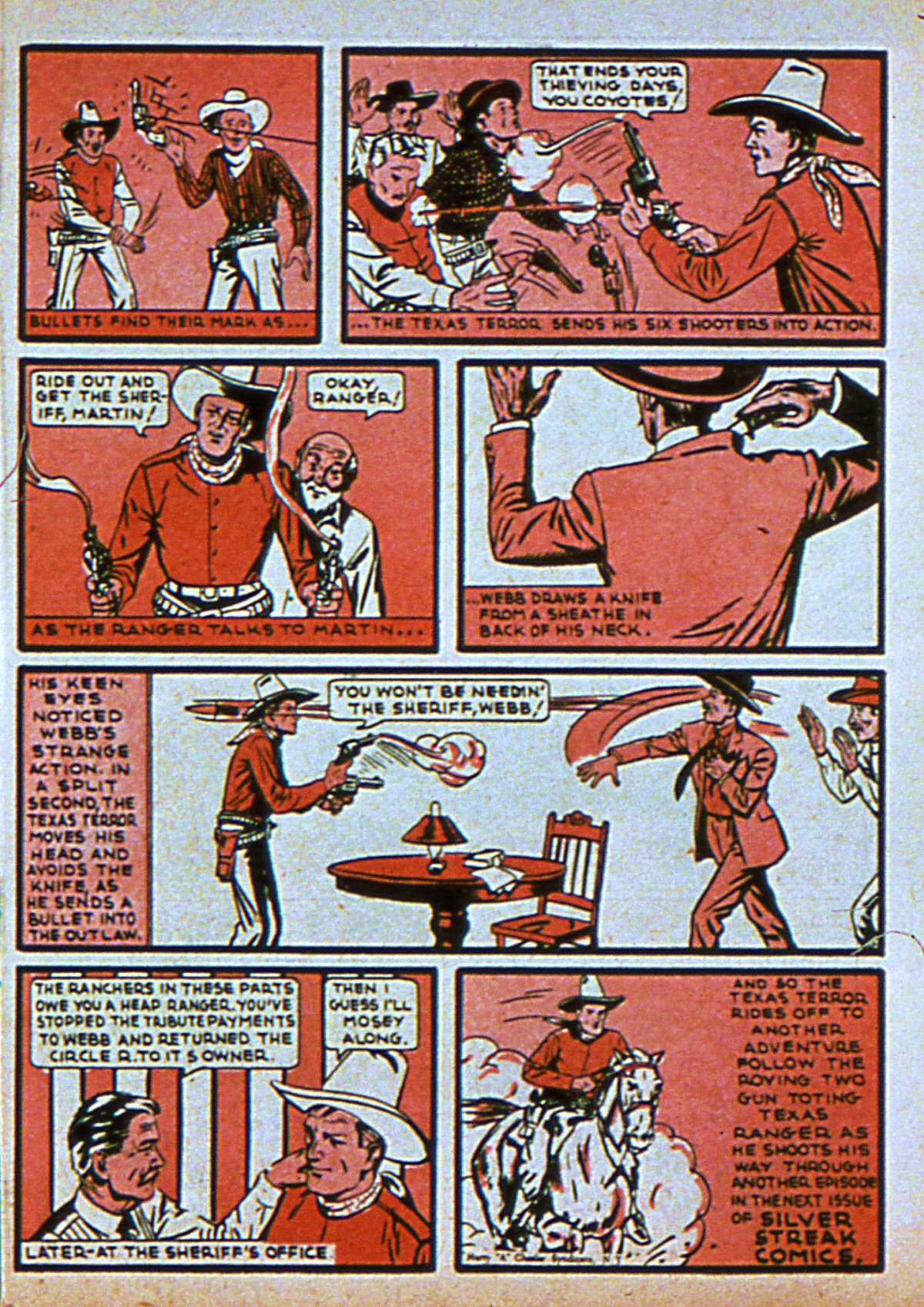 Read online Silver Streak Comics comic -  Issue #3 - 22