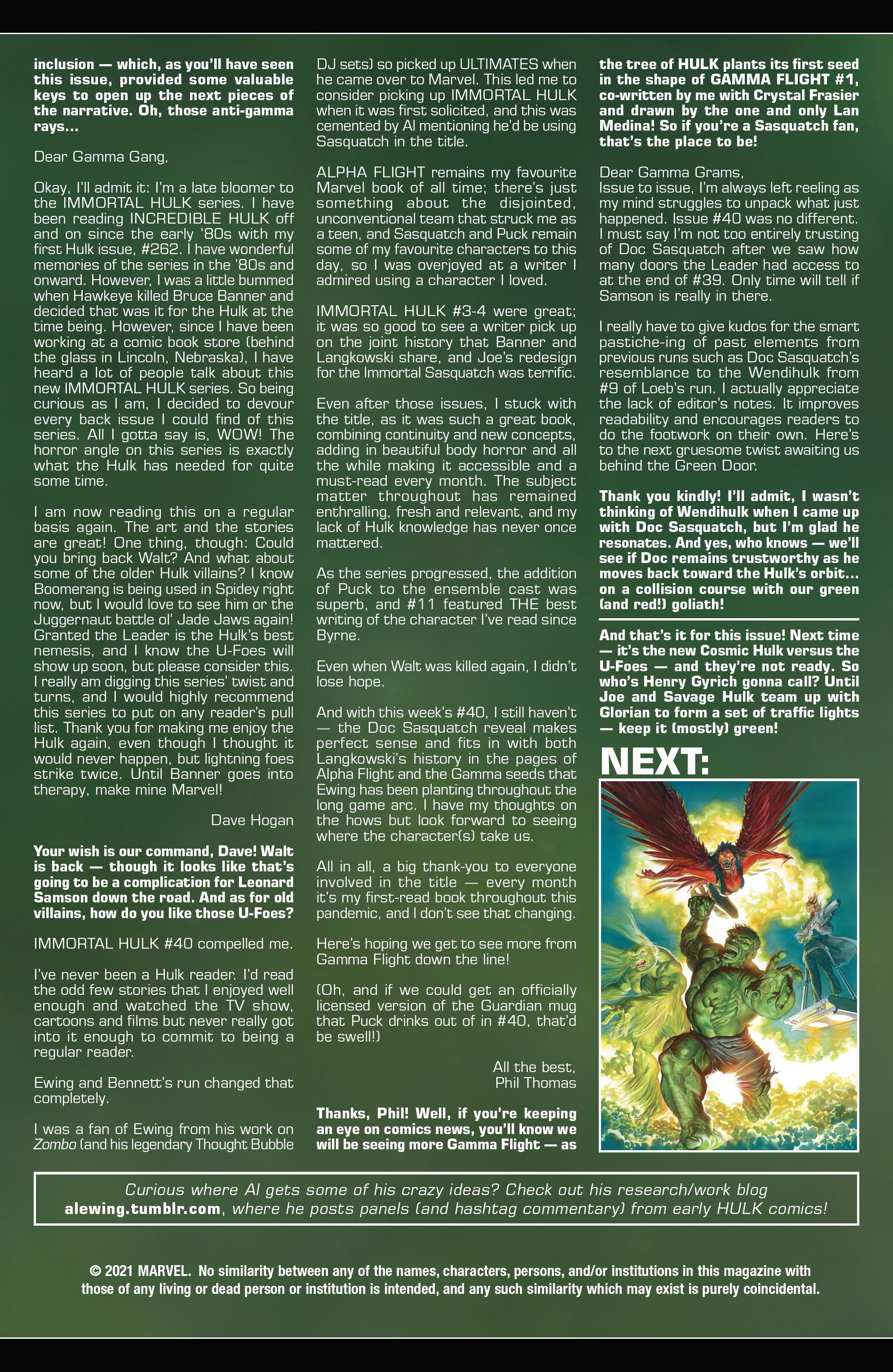 Read online Immortal Hulk comic -  Issue #45 - 21