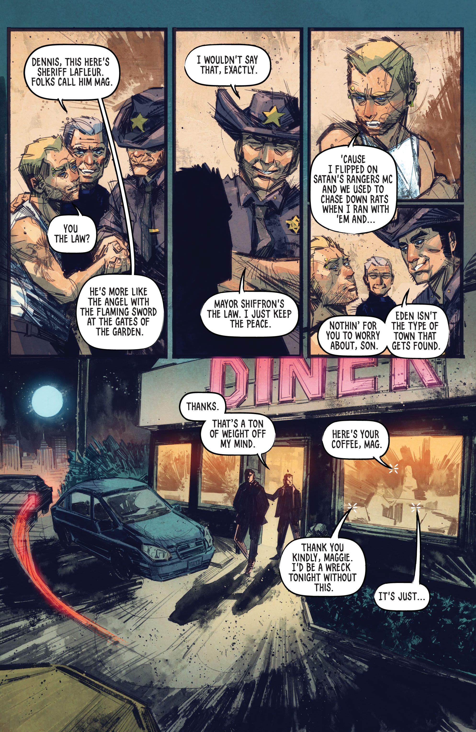 Read online Postal: Night Shift (One-Shot) comic -  Issue # Full - 8