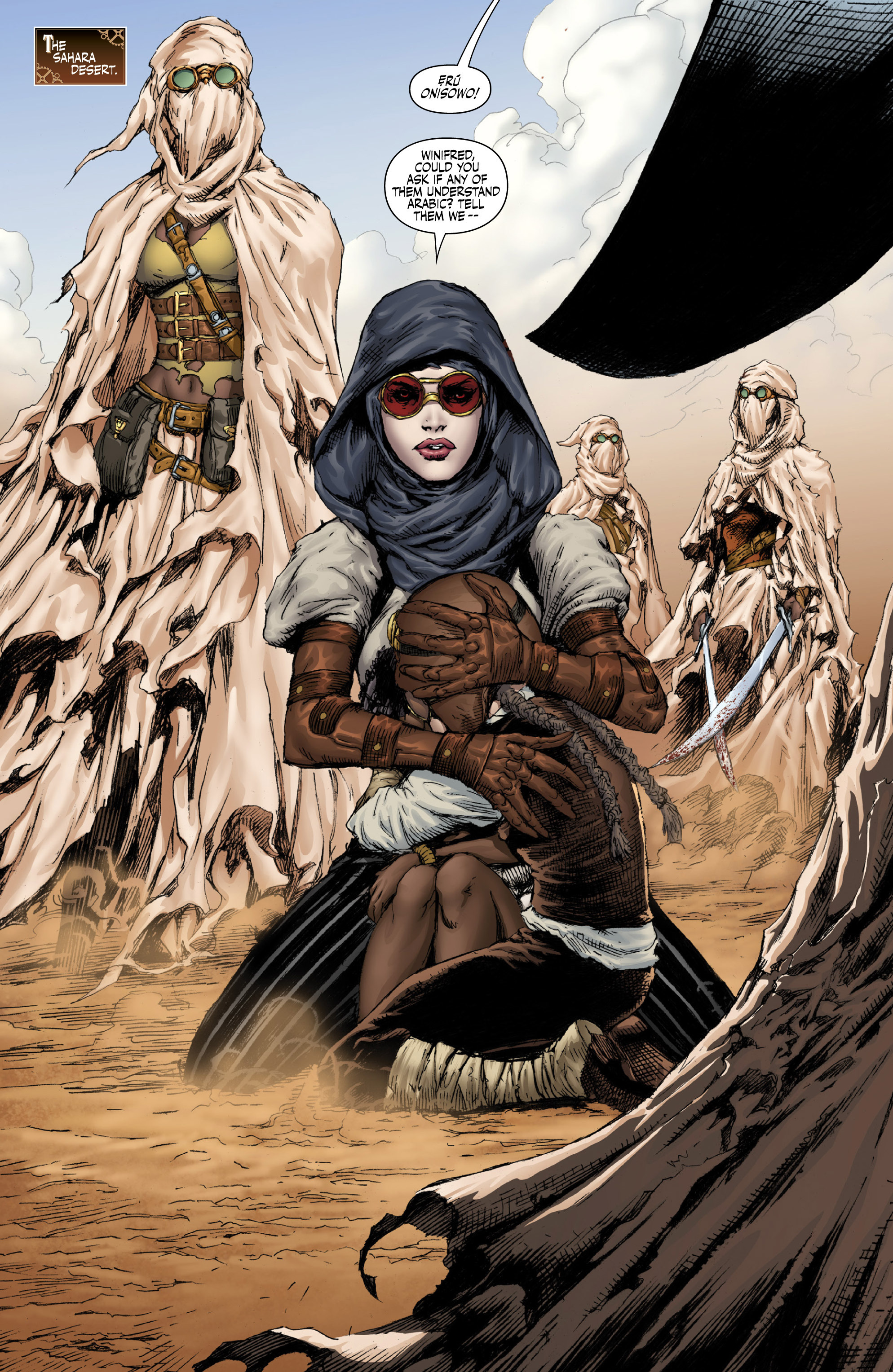 Read online Lady Mechanika: The Tablet of Destinies comic -  Issue #5 - 5