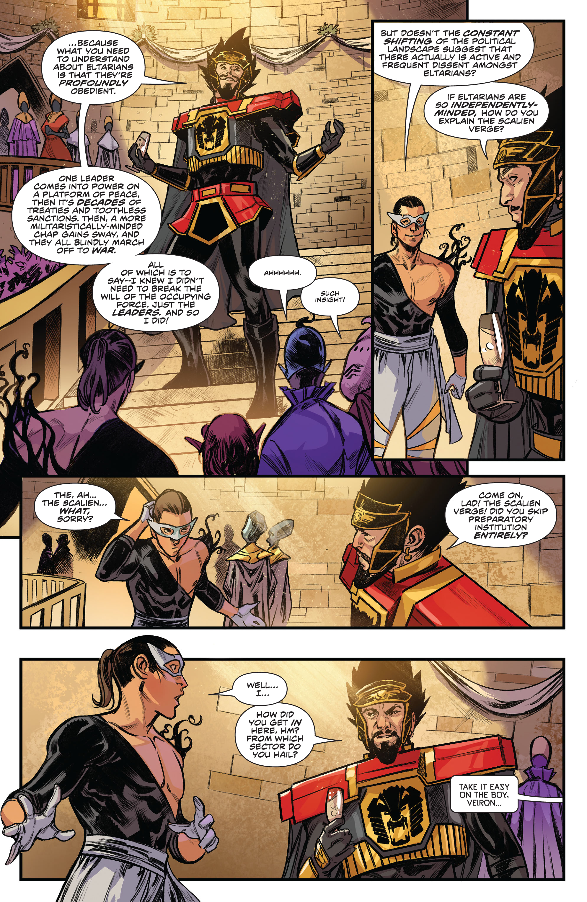 Read online Mighty Morphin comic -  Issue #19 - 17