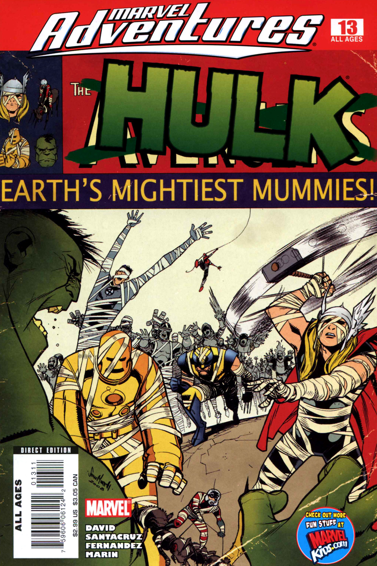 Read online Marvel Adventures Hulk comic -  Issue #13 - 1