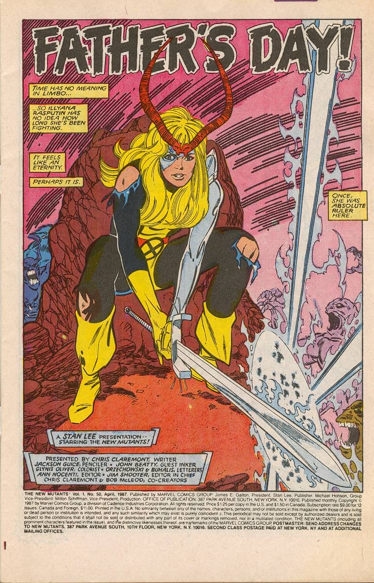 The New Mutants Issue #50 #57 - English 2