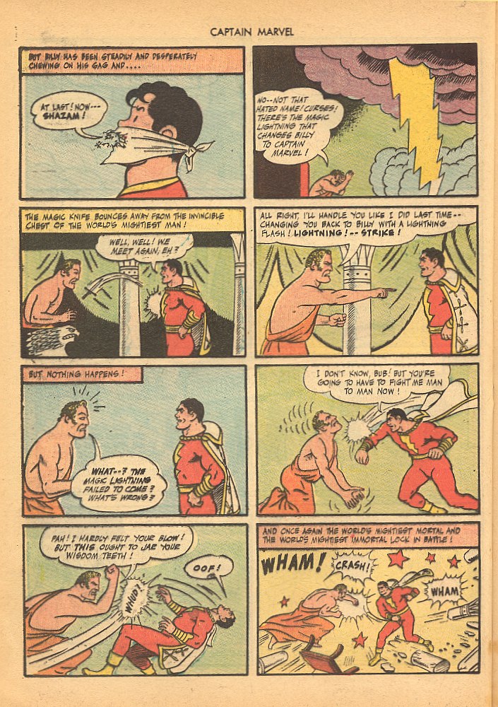 Read online Captain Marvel Adventures comic -  Issue #62 - 28