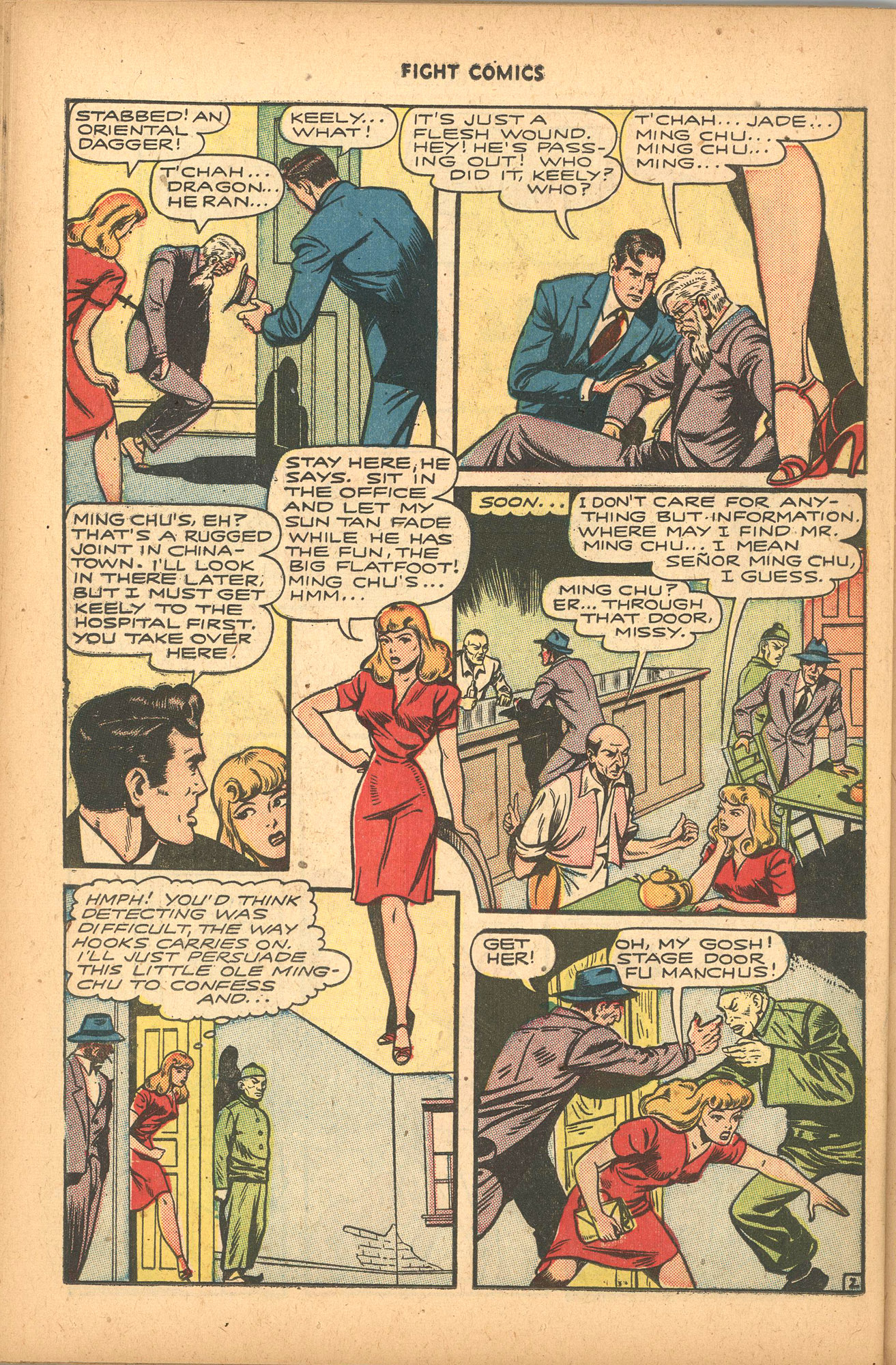 Read online Fight Comics comic -  Issue #48 - 38