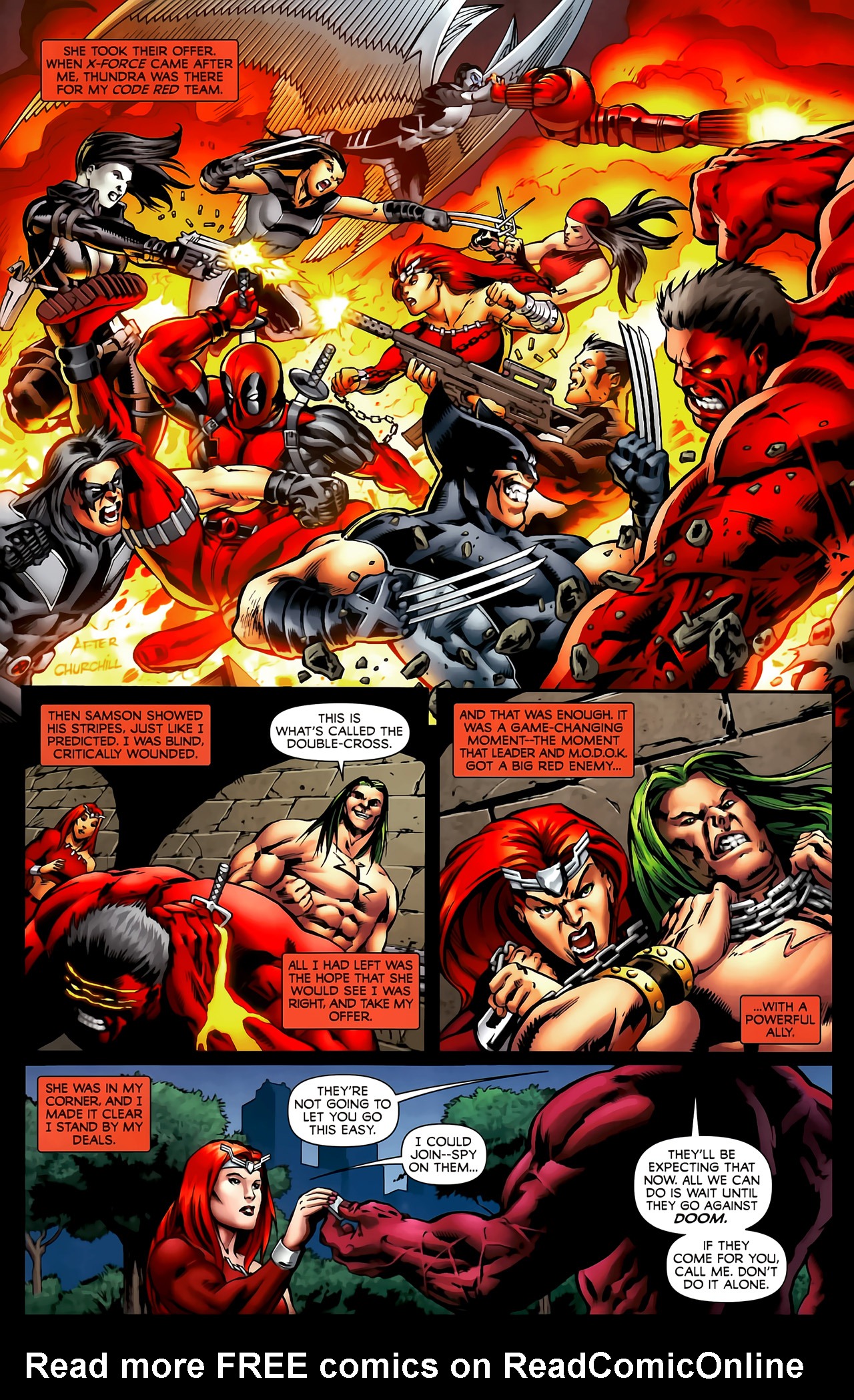Read online Fall of the Hulks: Red Hulk comic -  Issue #2 - 10