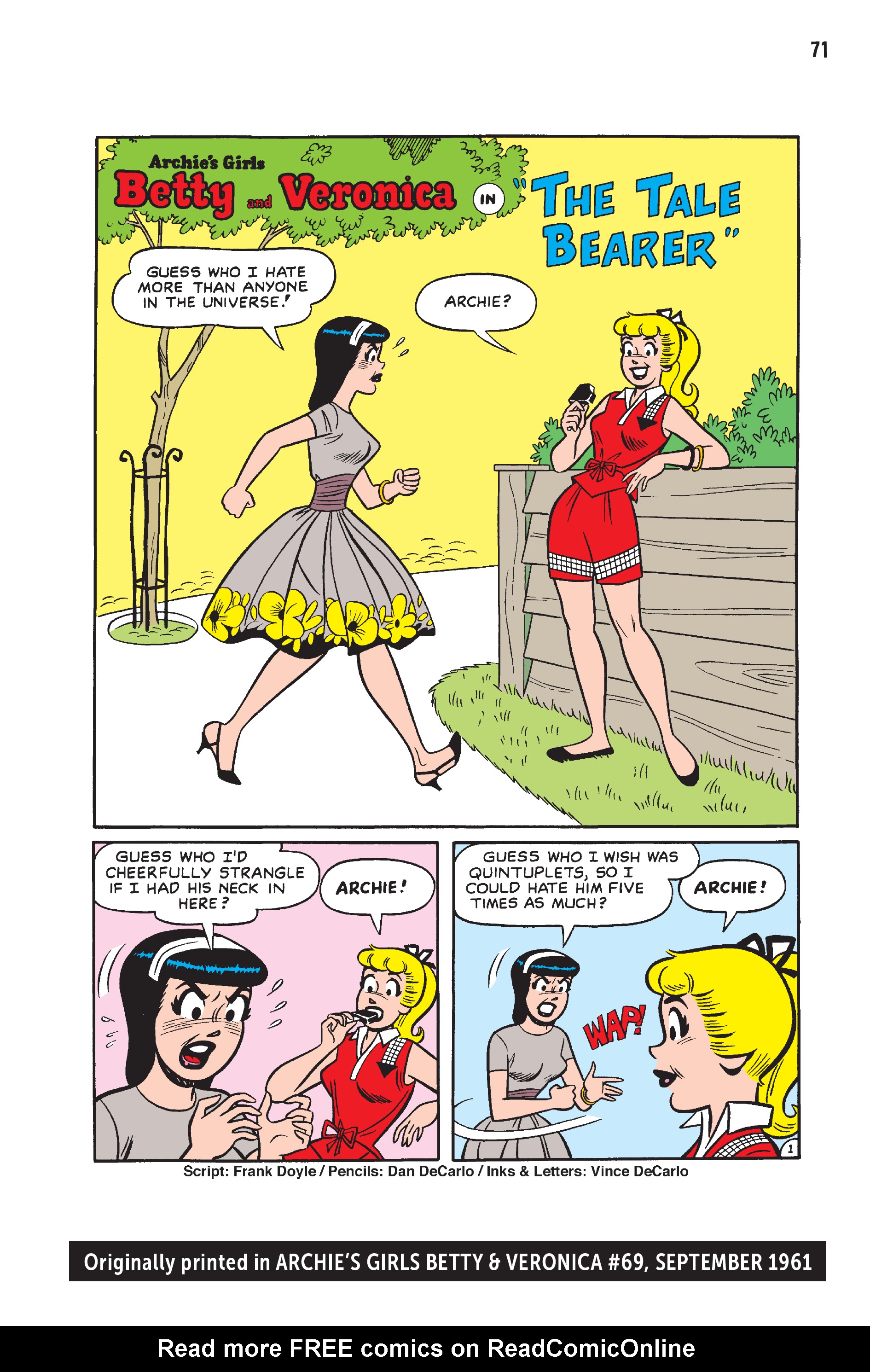 Read online Betty & Veronica Decades: The 1960s comic -  Issue # TPB (Part 1) - 73