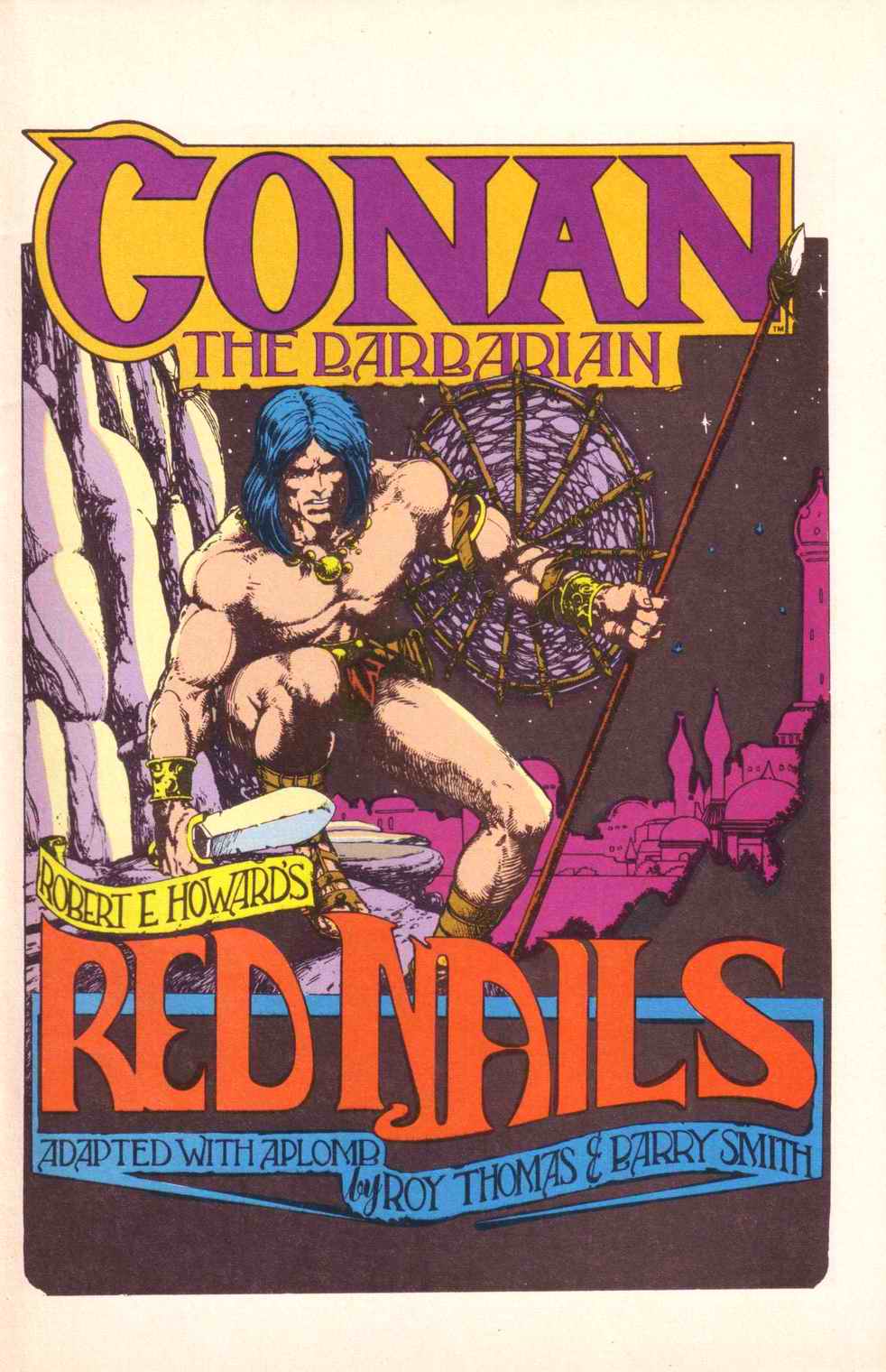 Read online Robert E. Howard's Conan the Barbarian comic -  Issue # Full - 3