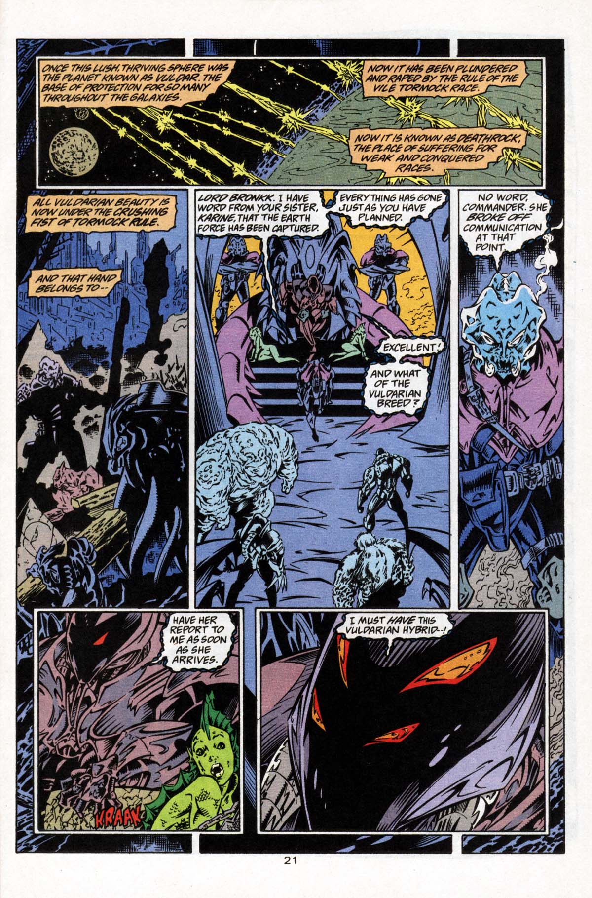 Read online Justice League America comic -  Issue #101c - 24