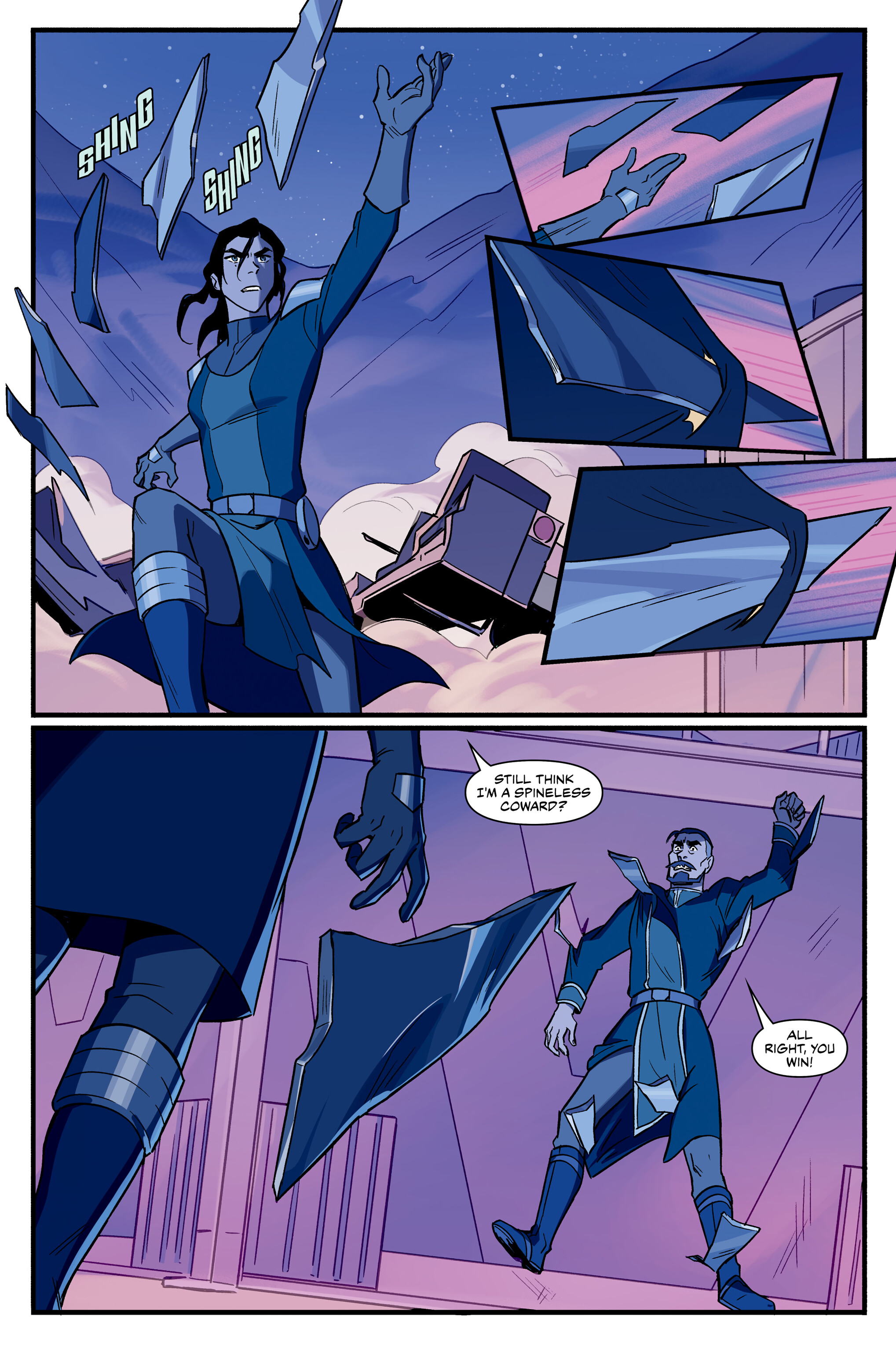 Read online Nickelodeon The Legend of Korra: Ruins of the Empire comic -  Issue # TPB 3 - 61