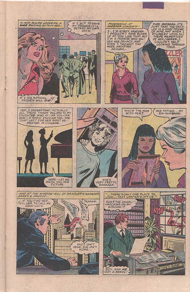 Read online Dazzler (1981) comic -  Issue #20 - 16