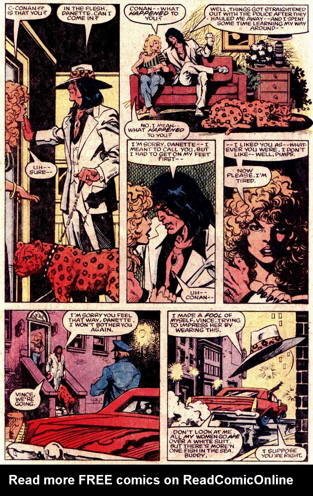 Read online What If? (1977) comic -  Issue #43 - Conan the Barbarian were stranded in the 20th century - 13