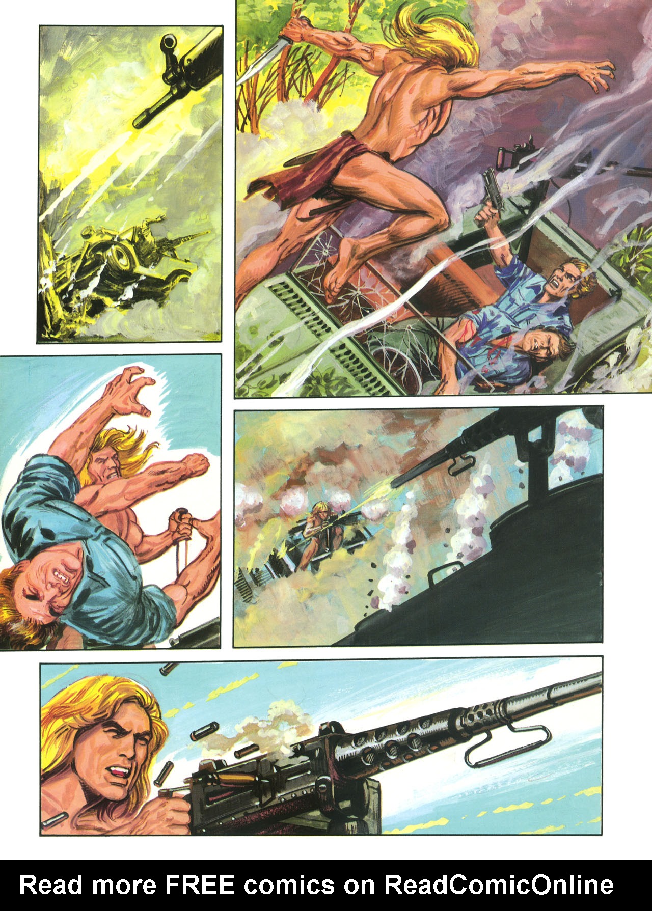 Read online Marvel Graphic Novel comic -  Issue #62 - Ka-Zar - Guns of the Savage Land - 41