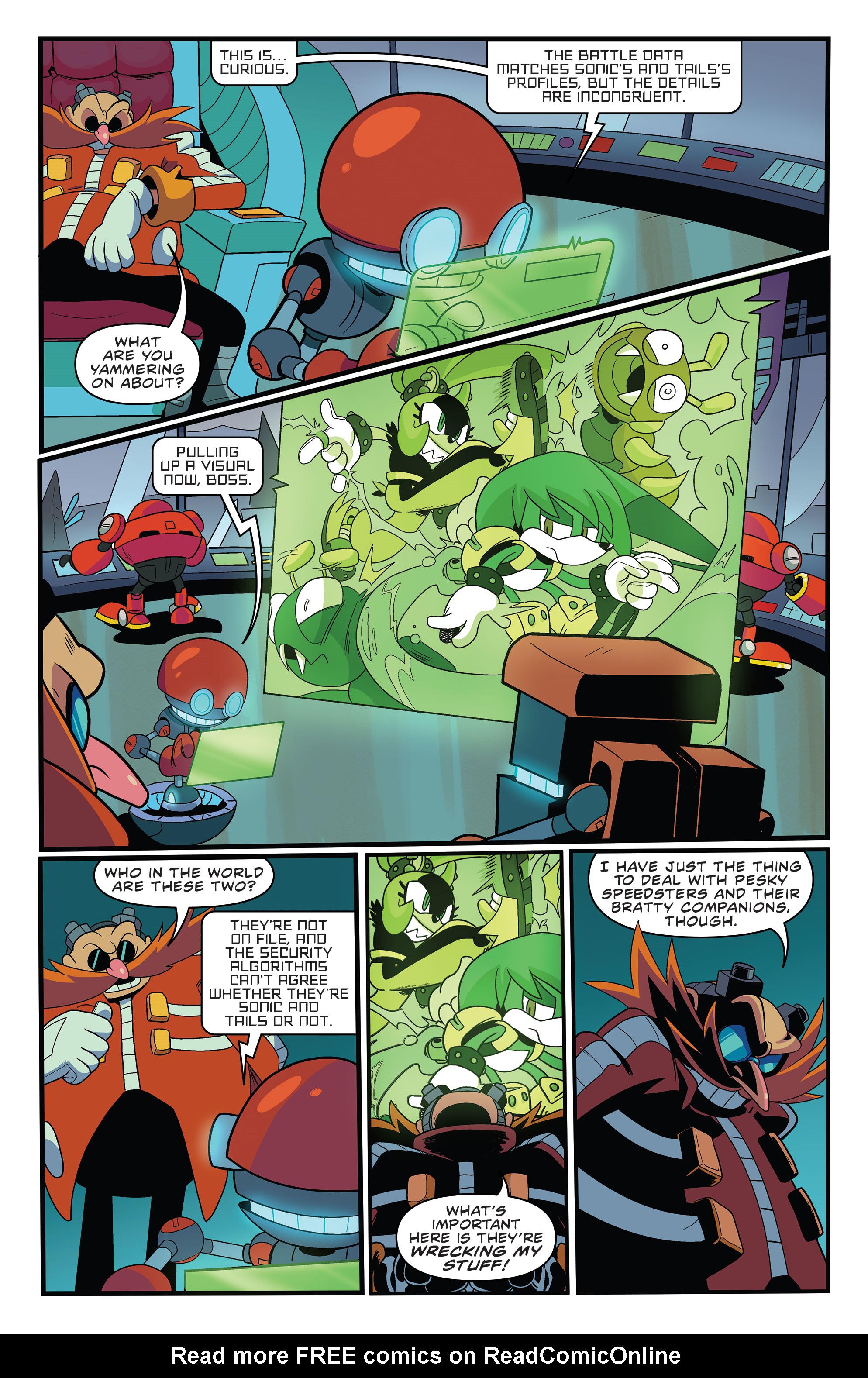 Read online Sonic the Hedgehog: Imposter Syndrome comic -  Issue #4 - 12