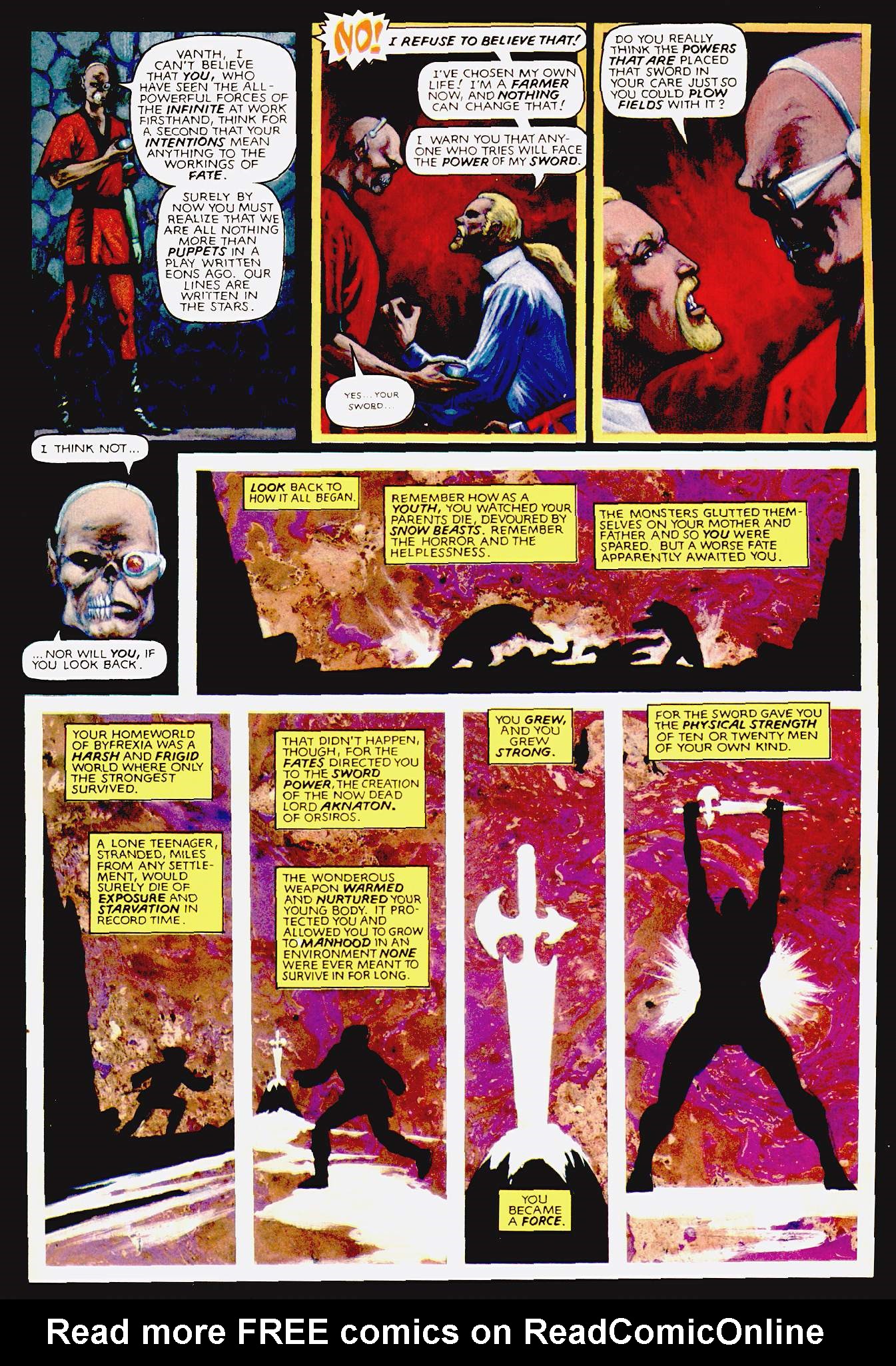 Read online Marvel Graphic Novel comic -  Issue #3 - Dreadstar - 21