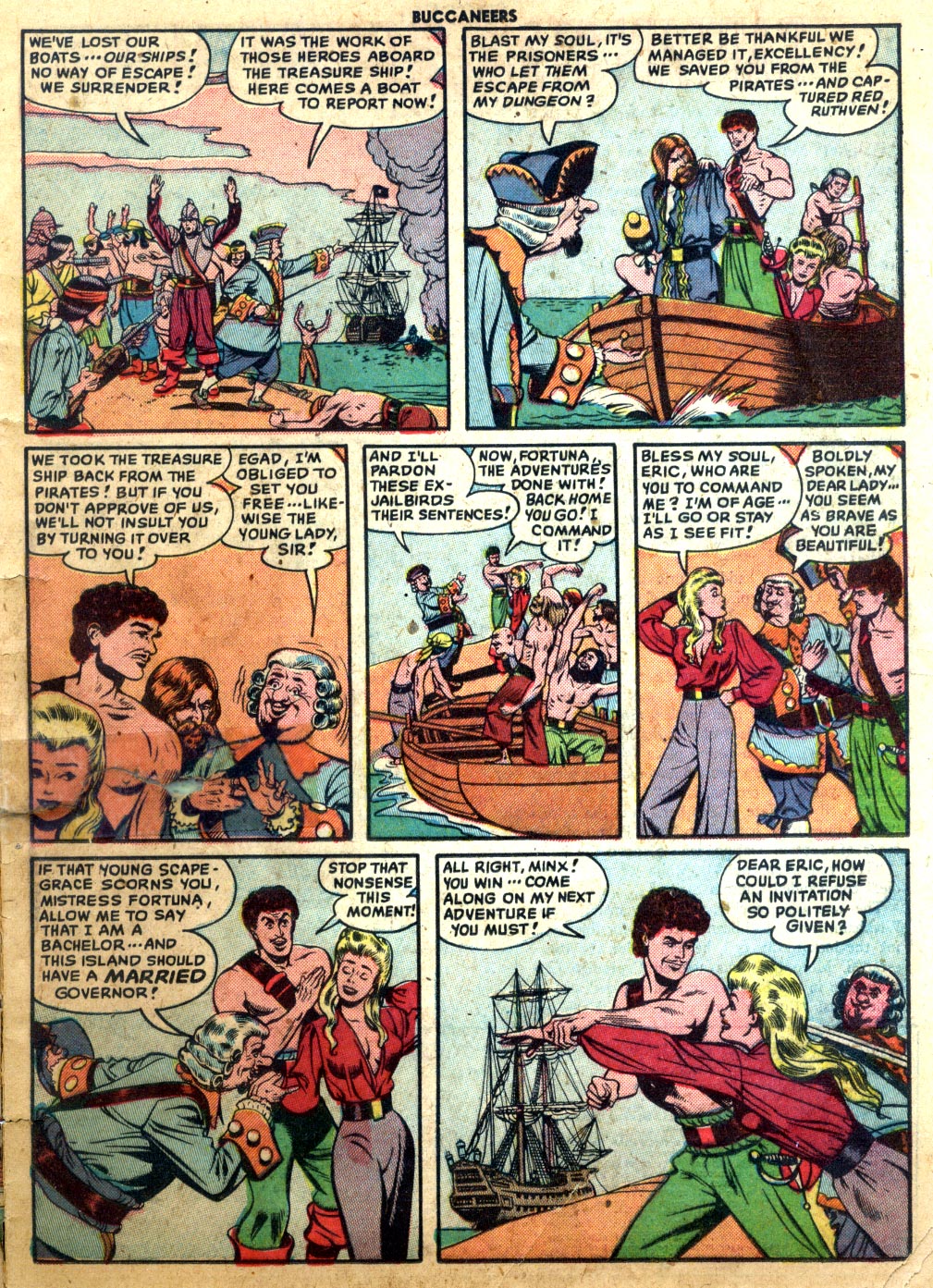 Read online Buccaneers comic -  Issue #20 - 25