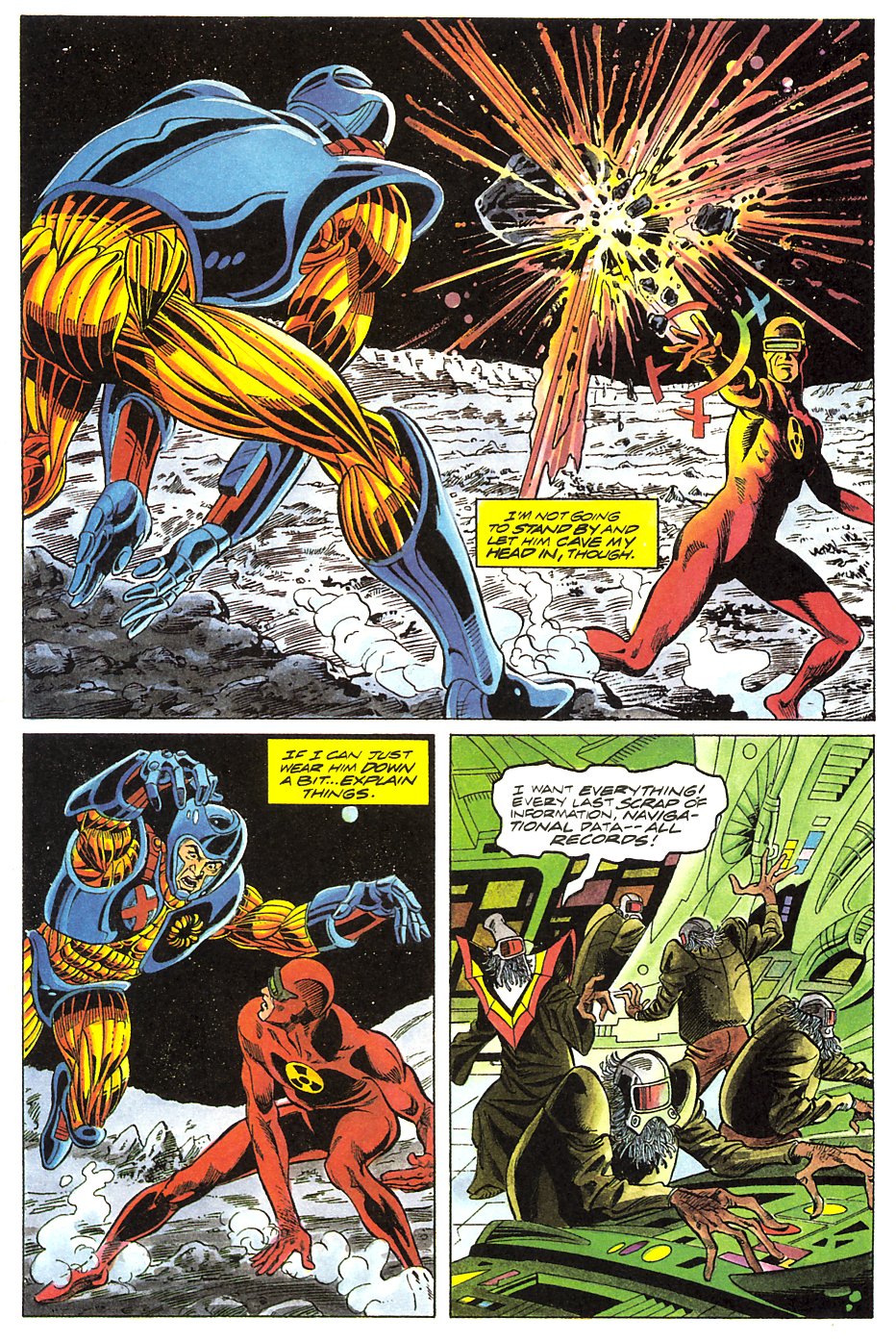 Read online Solar, Man of the Atom comic -  Issue #17 - 18