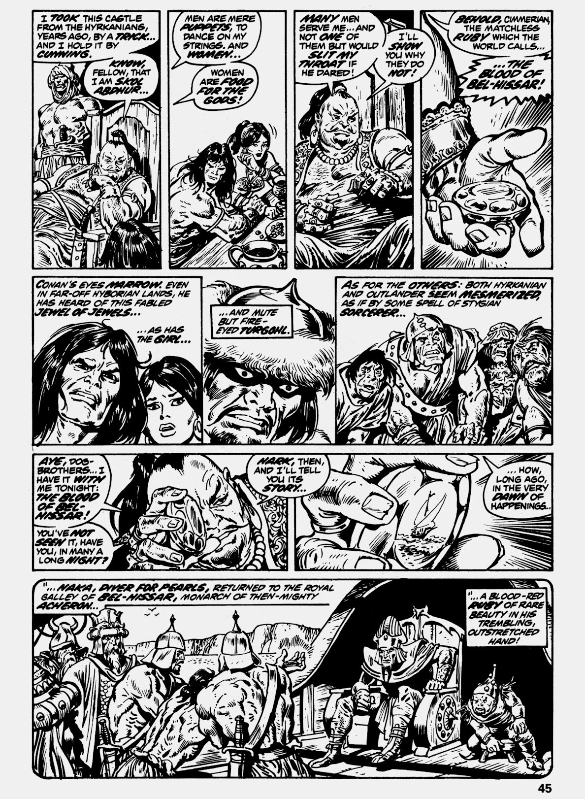 Read online Conan Saga comic -  Issue #64 - 46