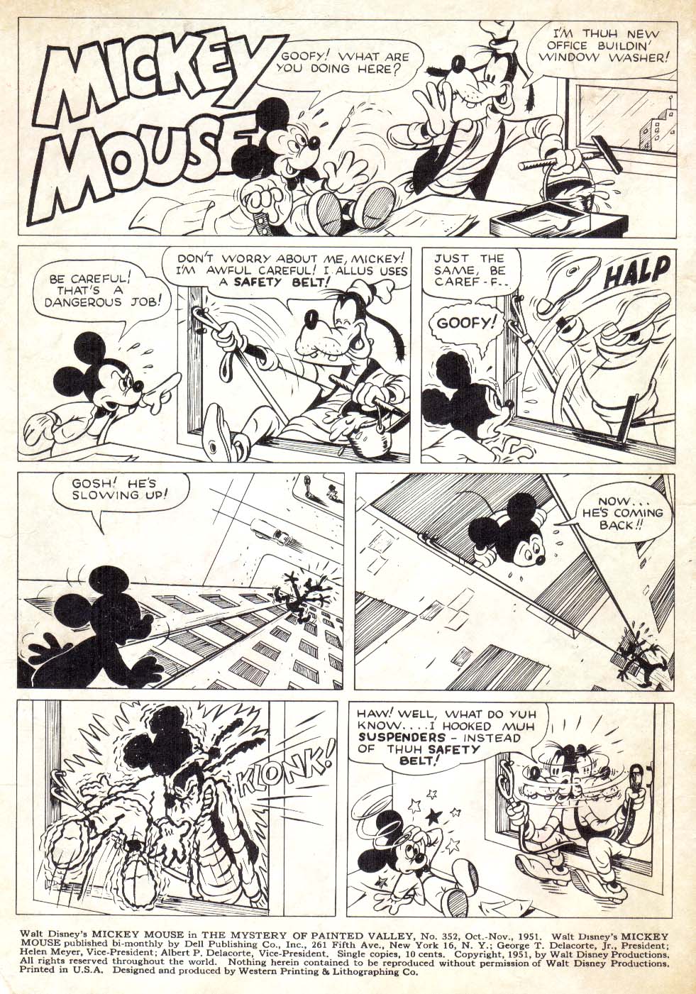 Read online Four Color Comics comic -  Issue #352 - 2