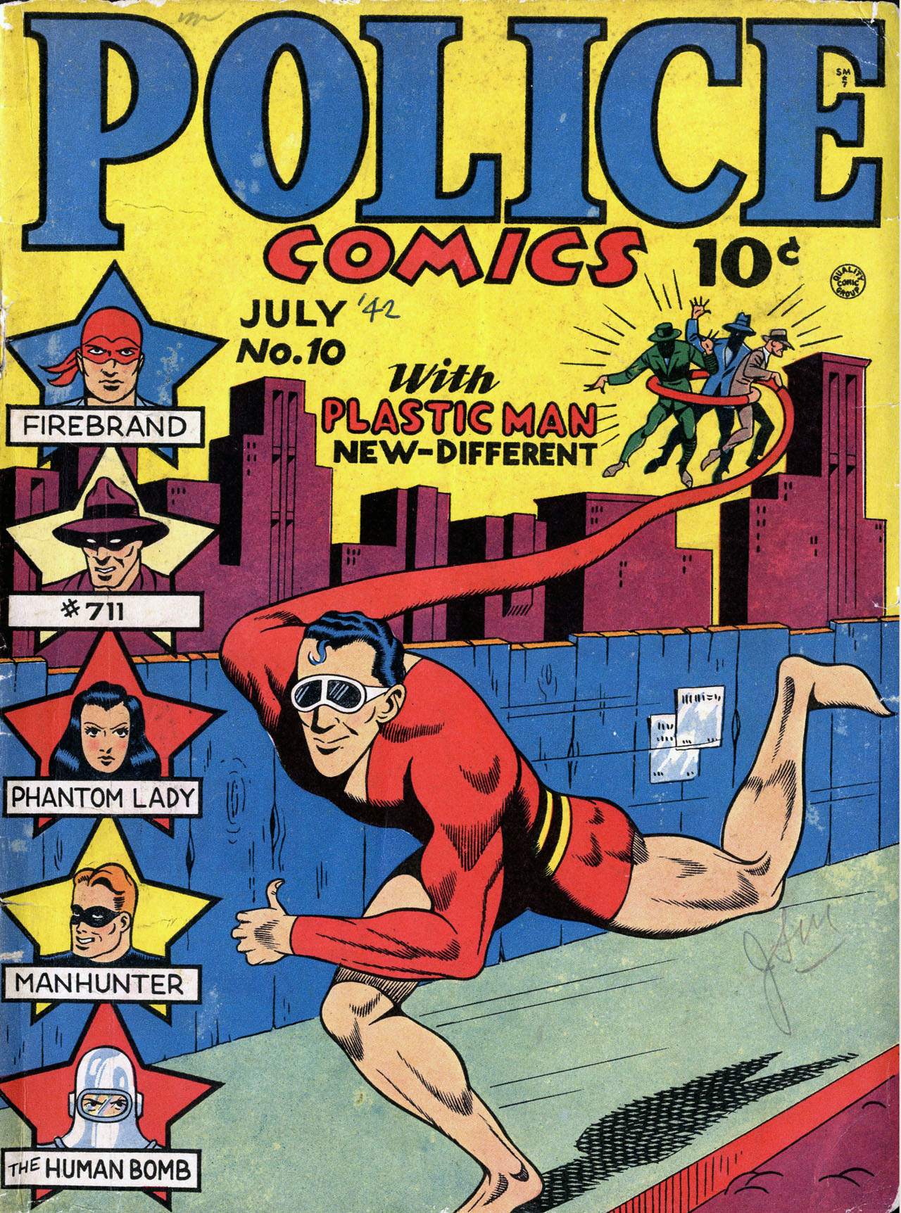 Read online Police Comics comic -  Issue #10 - 2