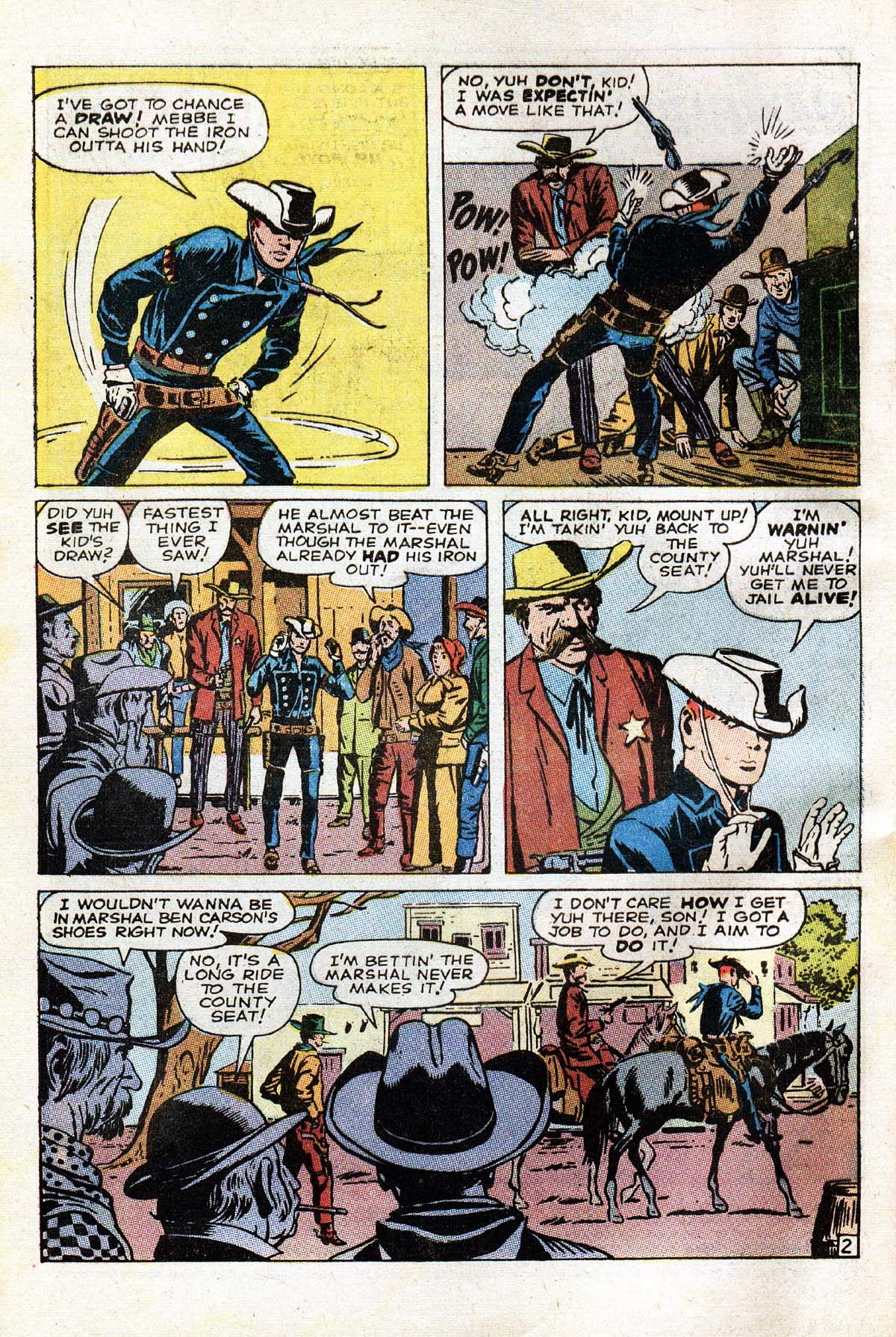 Read online The Mighty Marvel Western comic -  Issue #13 - 3