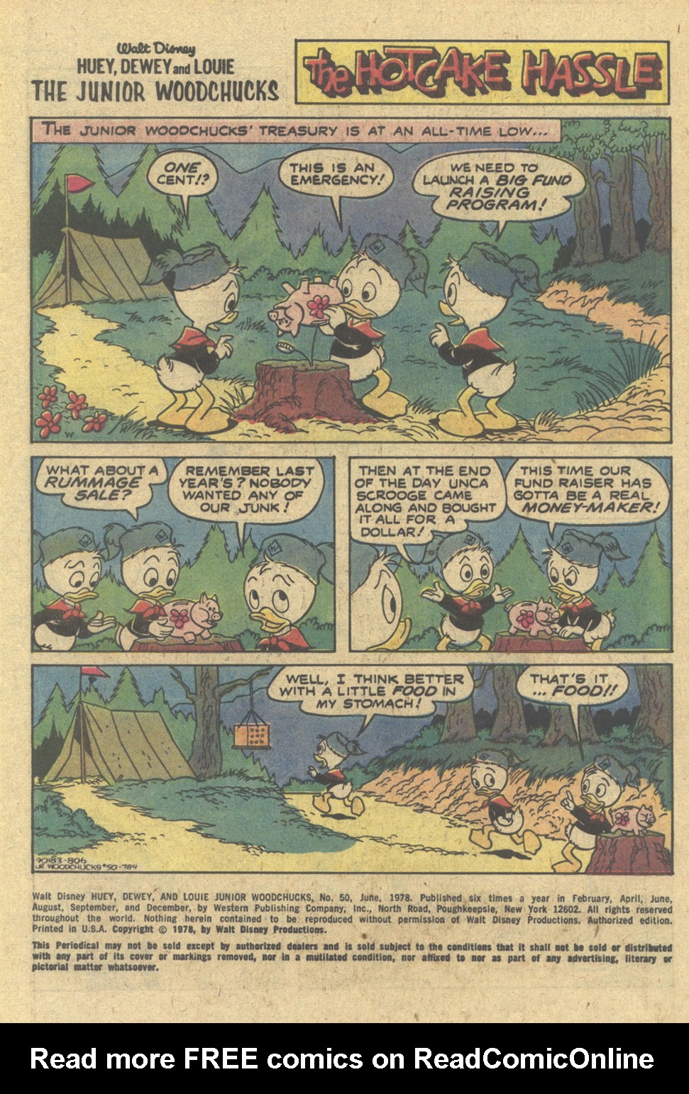 Read online Huey, Dewey, and Louie Junior Woodchucks comic -  Issue #50 - 3