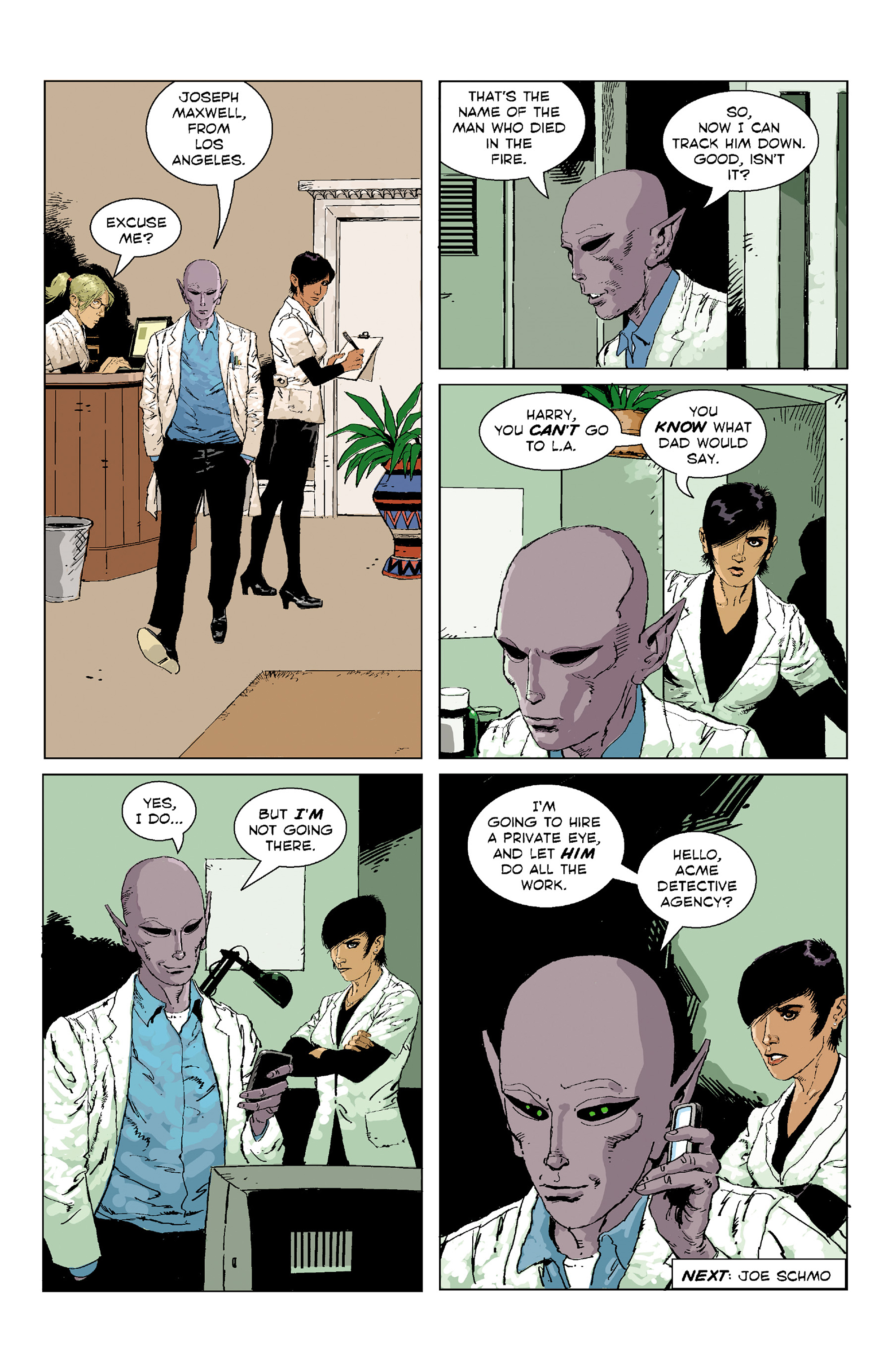 Read online Resident Alien: The Man With No Name comic -  Issue #3 - 24