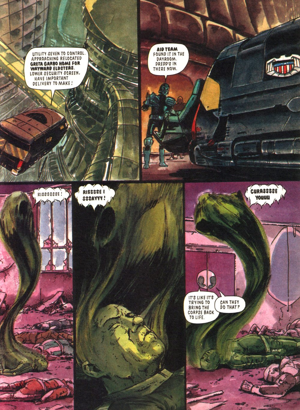 Read online Judge Dredd Megazine (vol. 3) comic -  Issue #35 - 37
