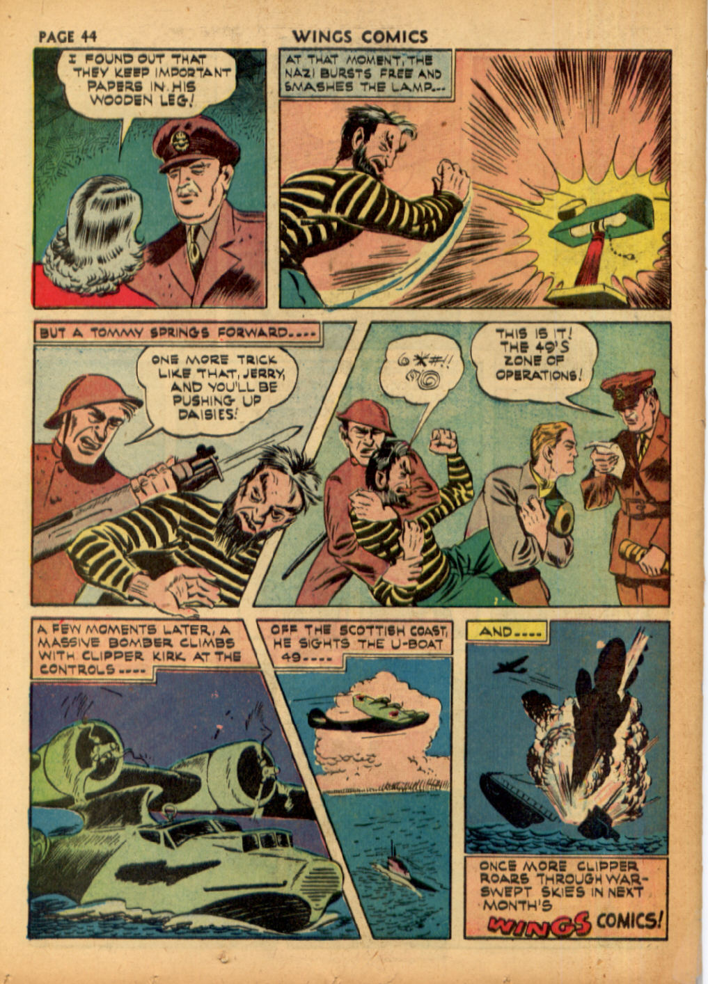 Read online Wings Comics comic -  Issue #16 - 46